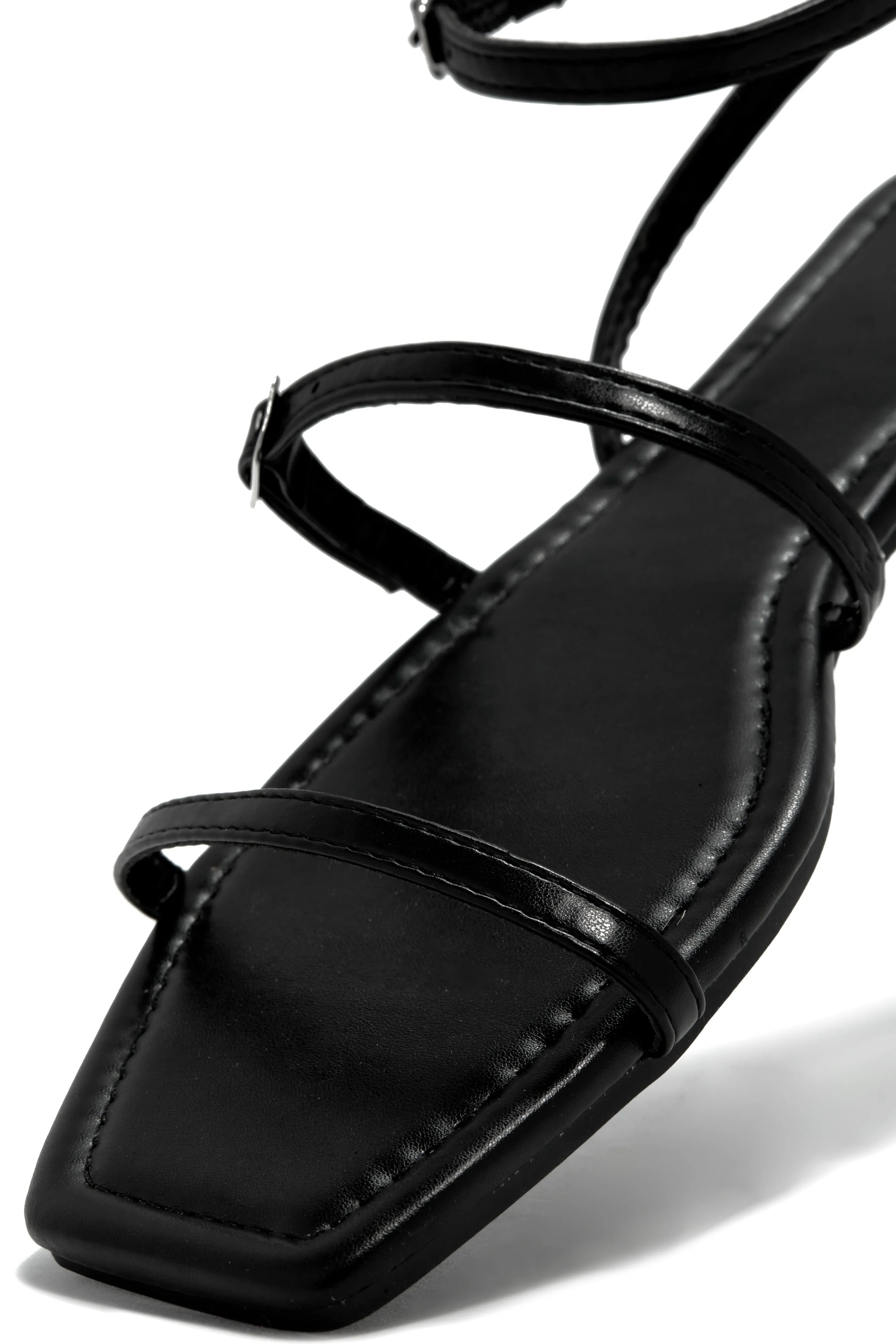 Bali Beach Flat Sandals - Black sold by Miss Lola product image thumbnail 3