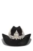 Selena Embellished Western Hat - Black sold by Miss Lola