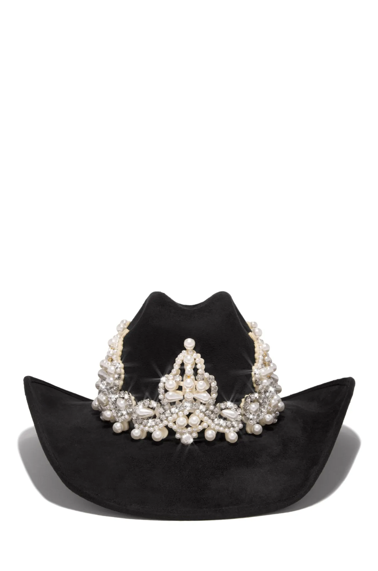 Selena Embellished Western Hat - Black sold by Miss Lola product image thumbnail 4