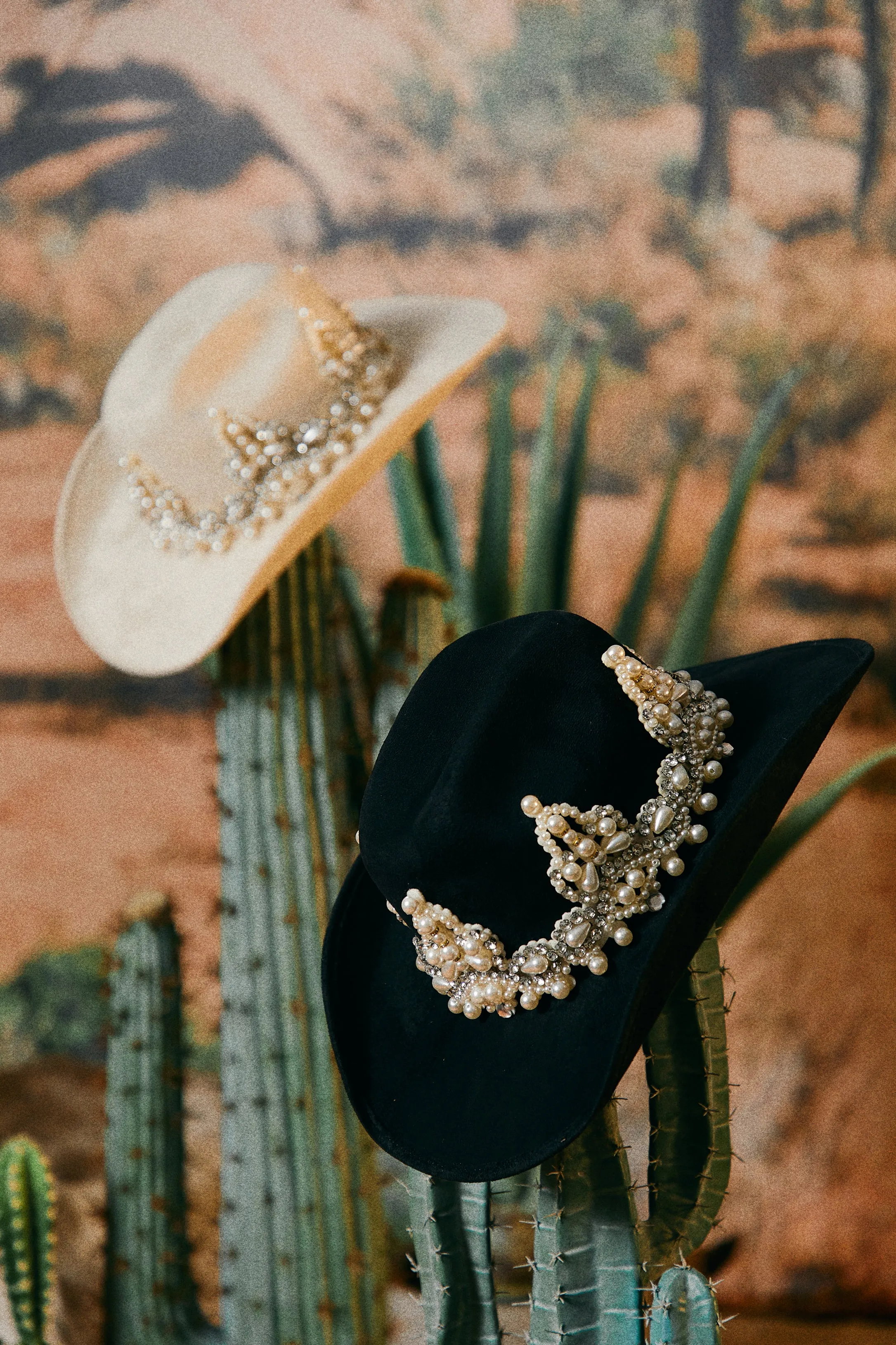 Selena Embellished Western Hat - Black sold by Miss Lola product image thumbnail 2