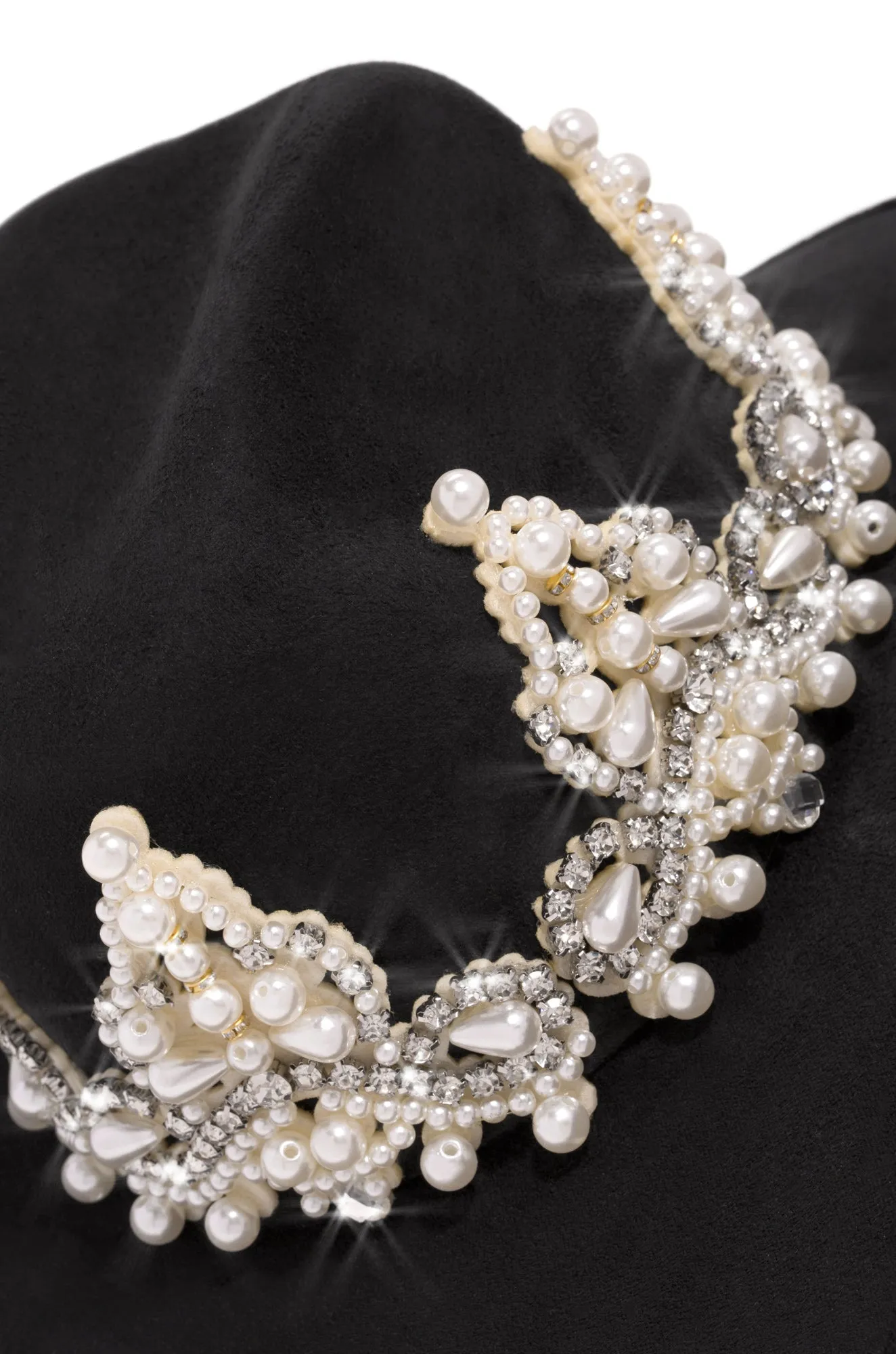 Selena Embellished Western Hat - Black sold by Miss Lola product image thumbnail 5