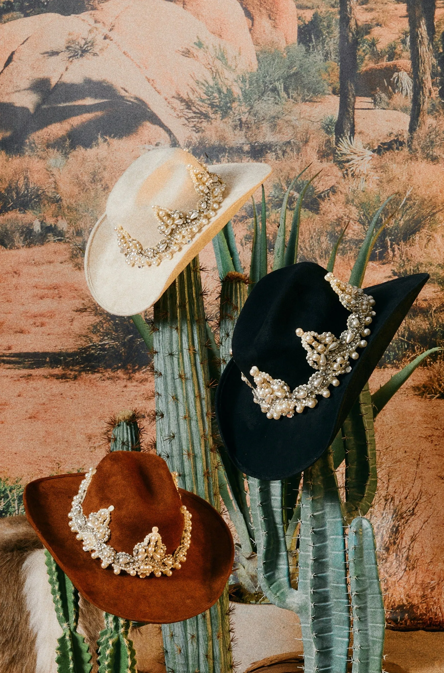 Selena Embellished Western Hat - Black sold by Miss Lola product image thumbnail 3