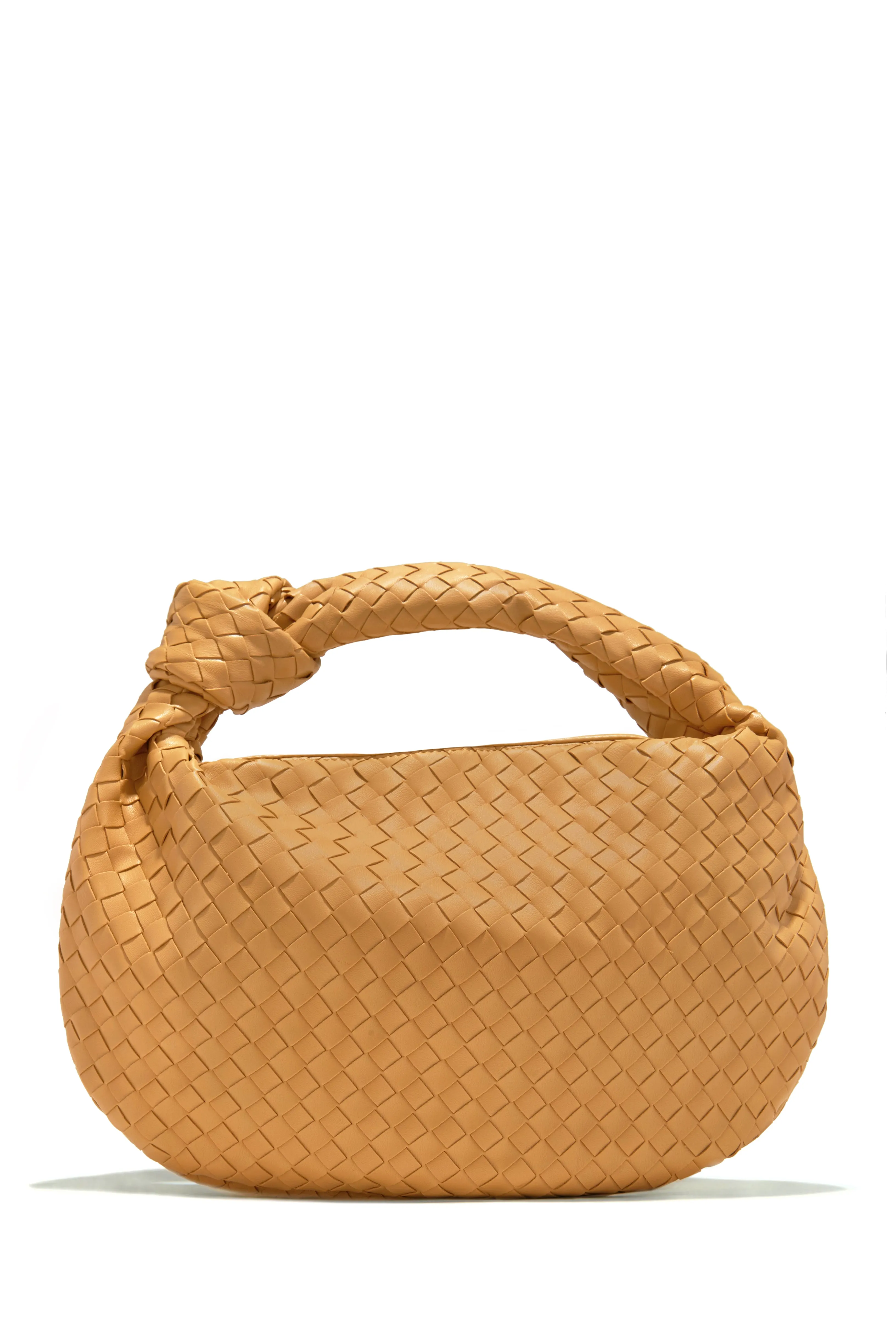 Elana Knot Top Shoulder Bag - Brown sold by Miss Lola product image thumbnail 4
