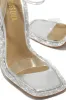 Unforgettable Nights Embellished High Heels - Silver sold by Miss Lola