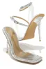 Unforgettable Nights Embellished High Heels - Silver sold by Miss Lola