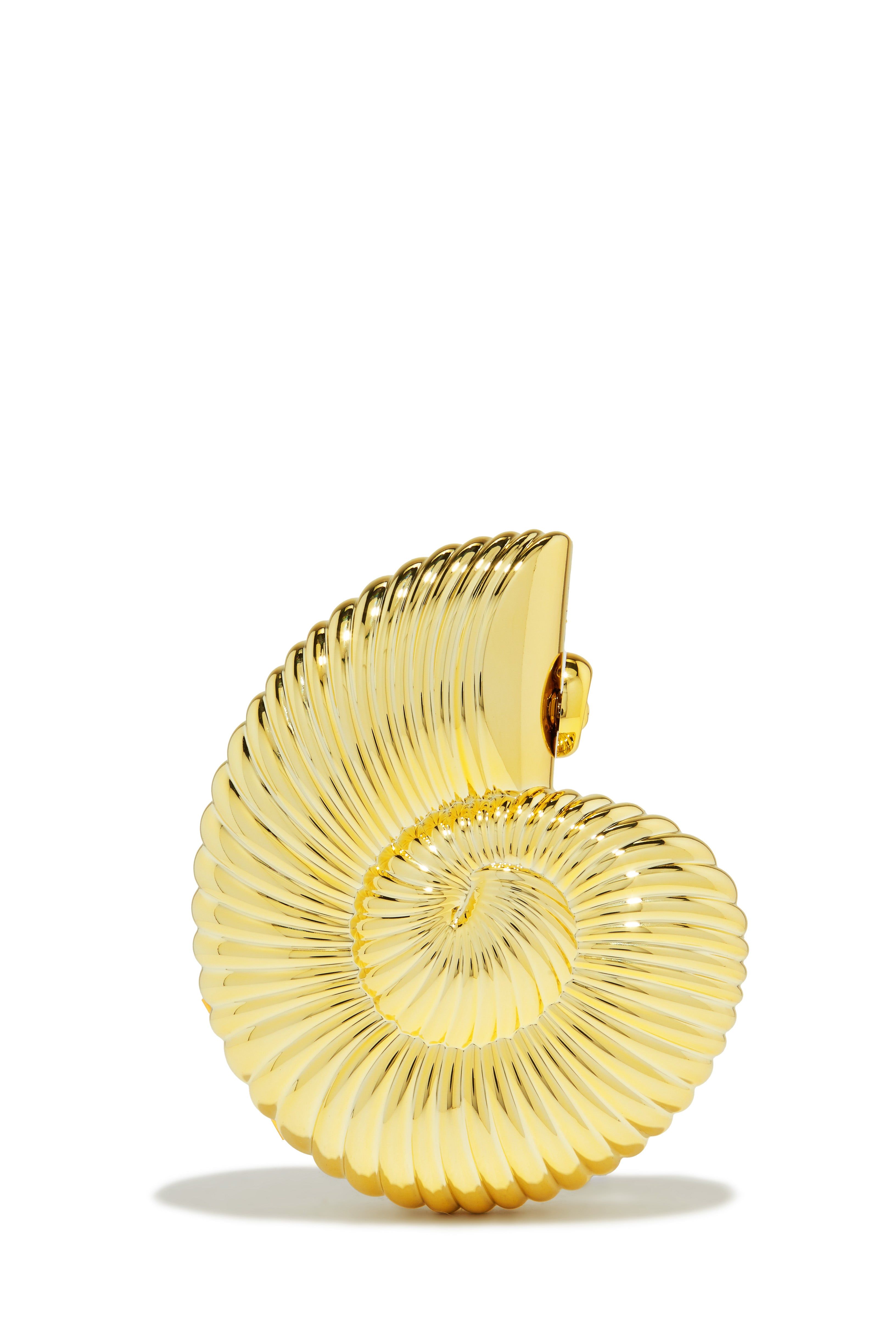 Kiari Sea Shell Statement Bag - Gold sold by Miss Lola product image thumbnail 5