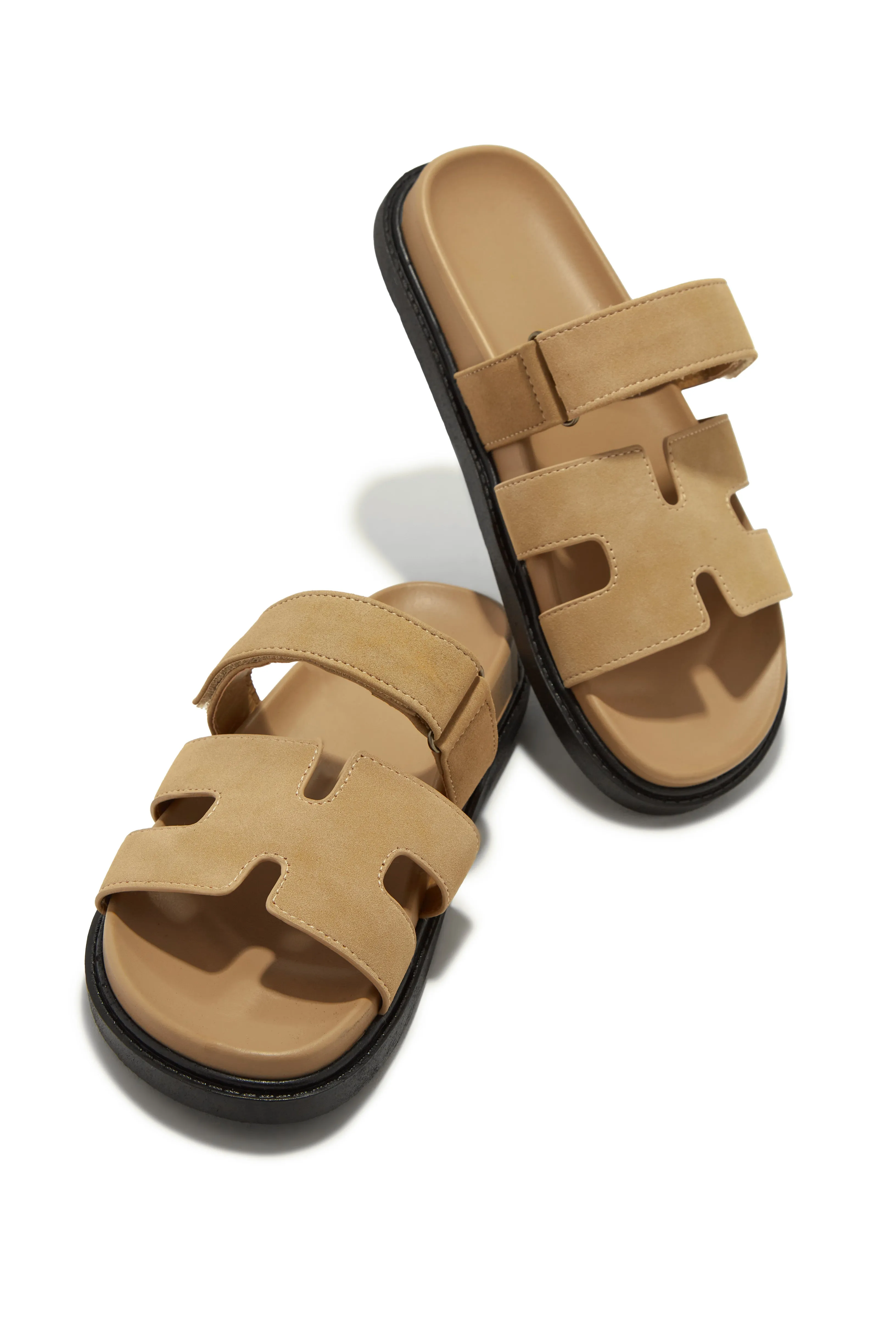 Sun Kissed Slip On Sandals - Nude sold by Miss Lola product image thumbnail 4