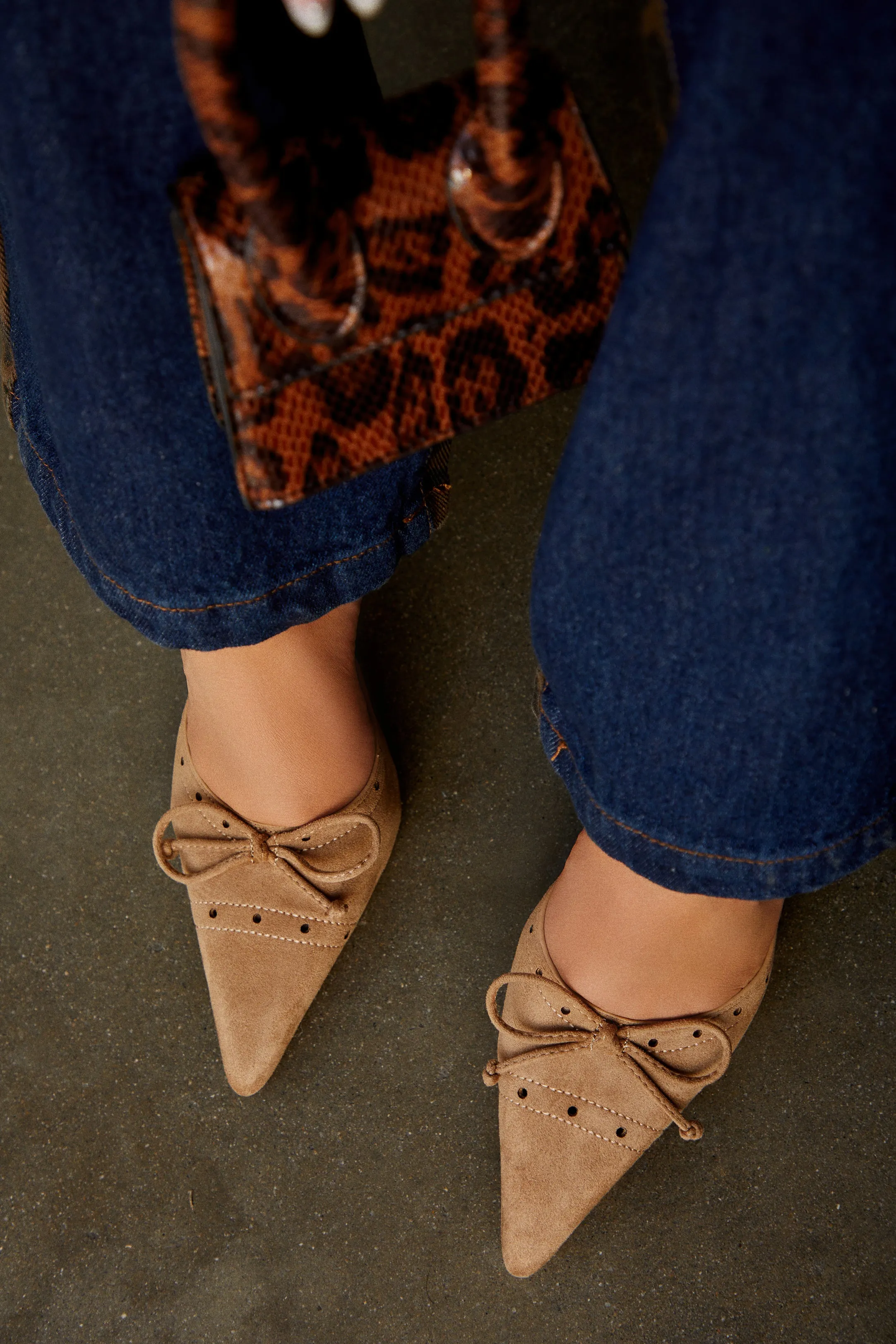 Coraima Mule Heel Pumps - Nude sold by Miss Lola product image thumbnail 2