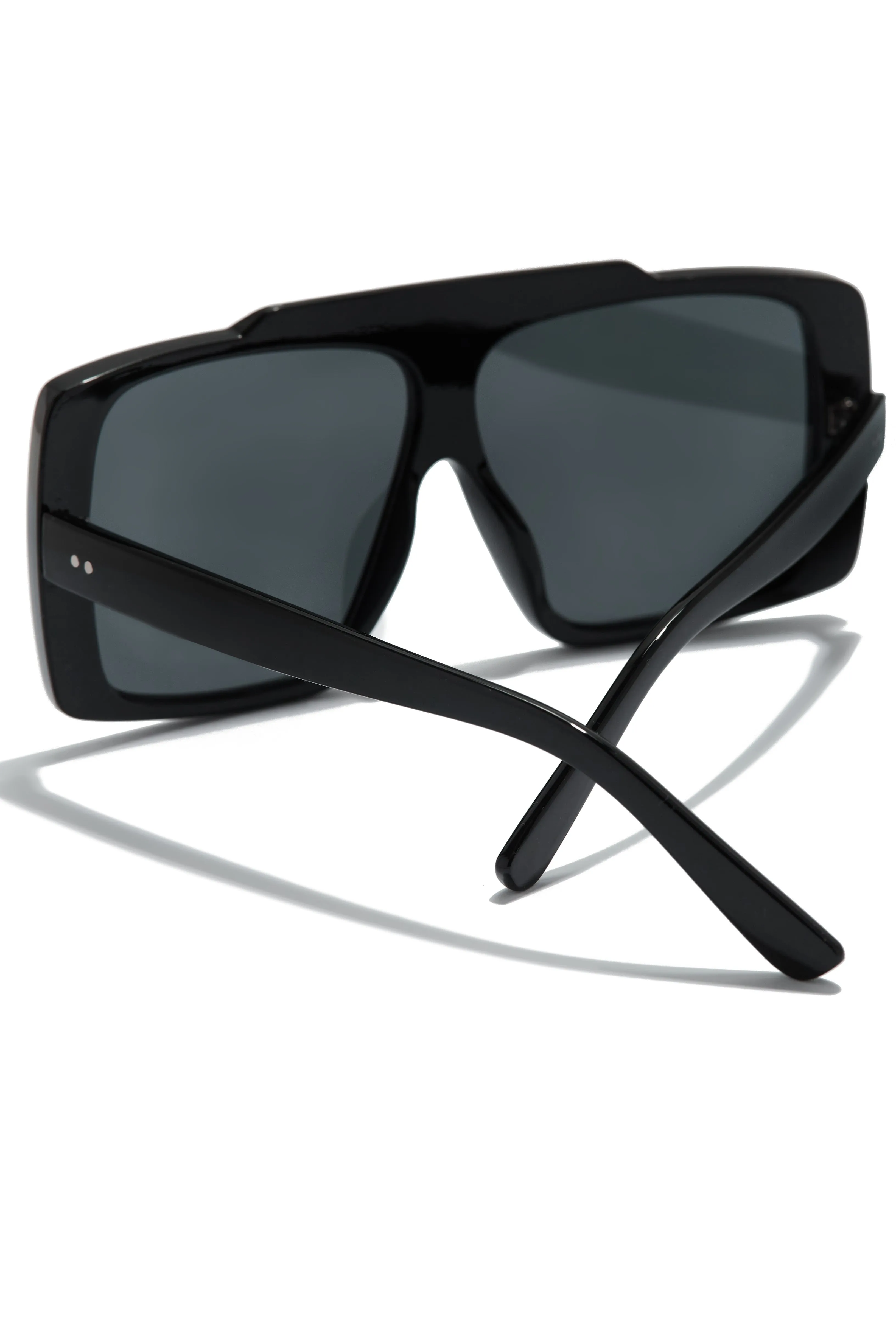 Jalina Oversized Sunglasses - Black sold by Miss Lola product image thumbnail 2