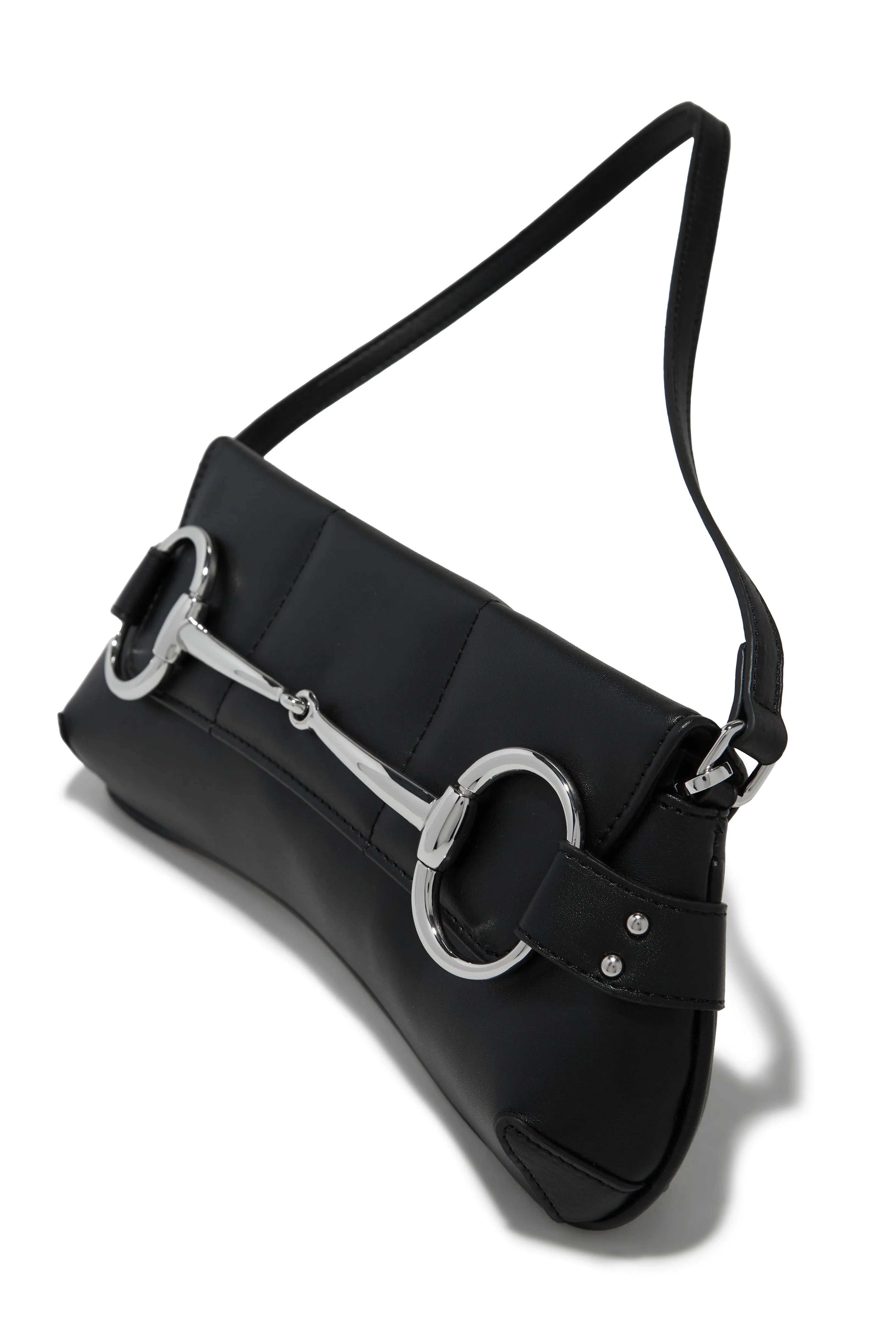 Caia Shoulder Bag - Black sold by Miss Lola product image thumbnail 4