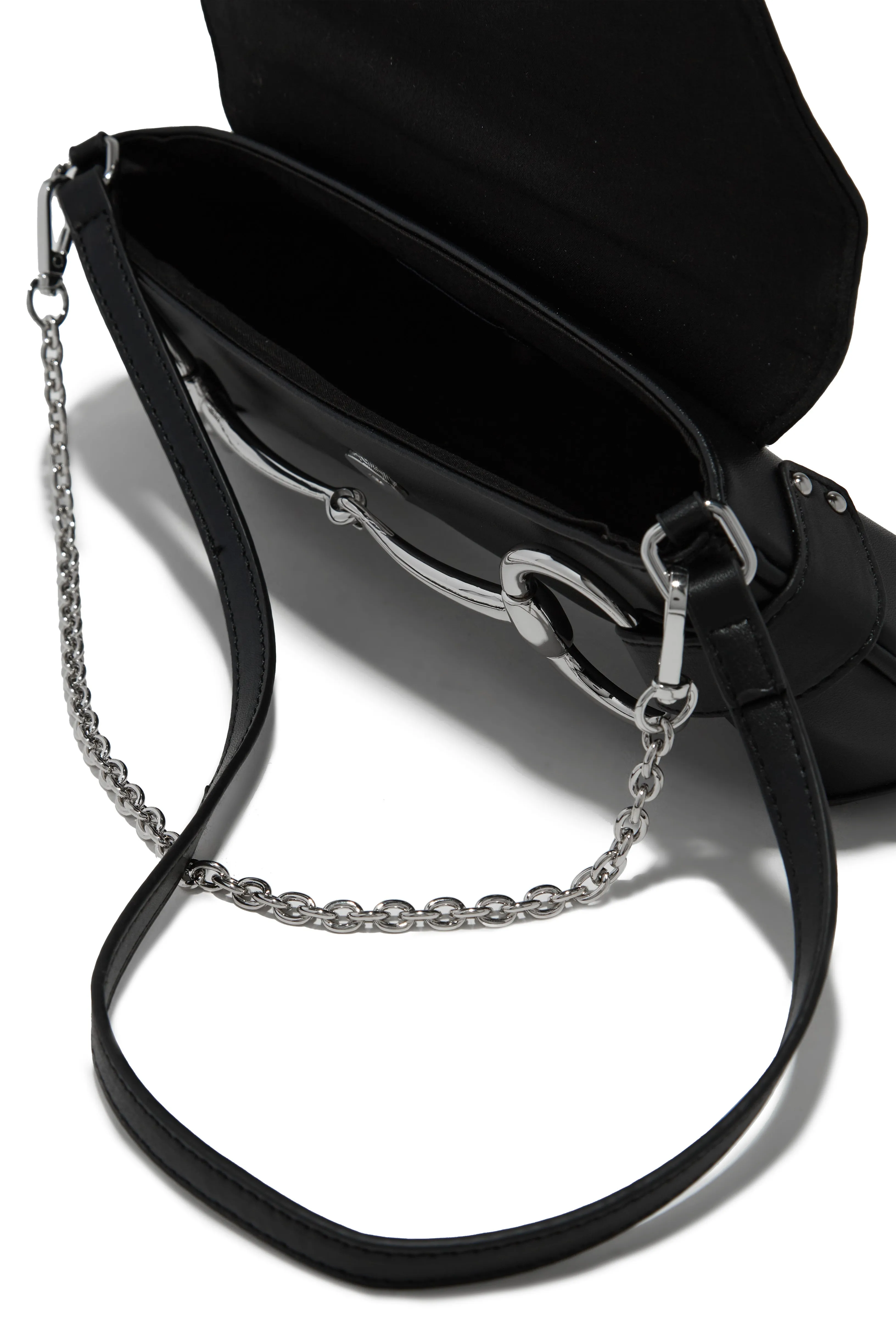 Caia Shoulder Bag - Black sold by Miss Lola product image thumbnail 2