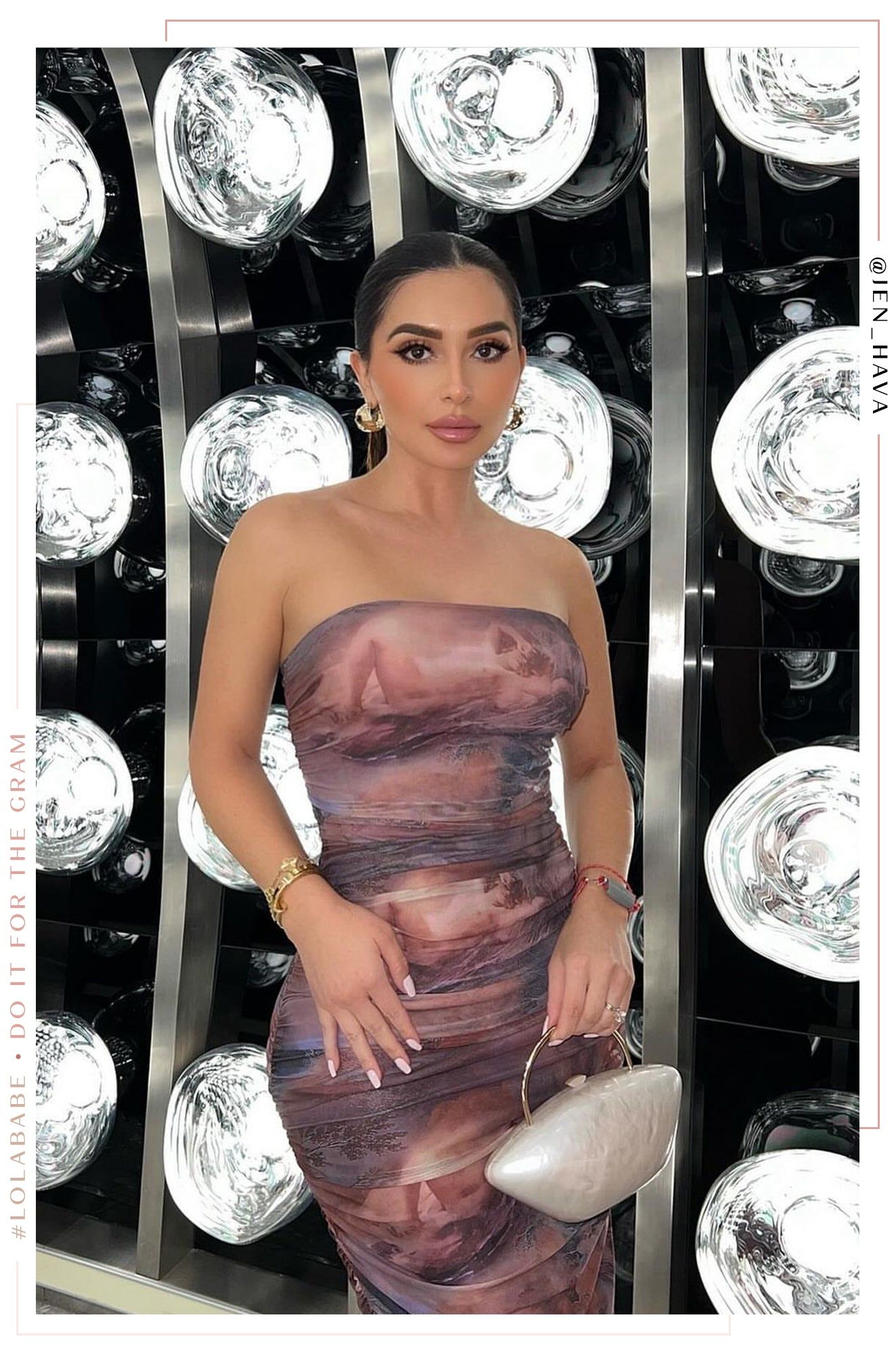 Noelia Strapless Maxi Dress - Multi sold by Miss Lola product image thumbnail 4