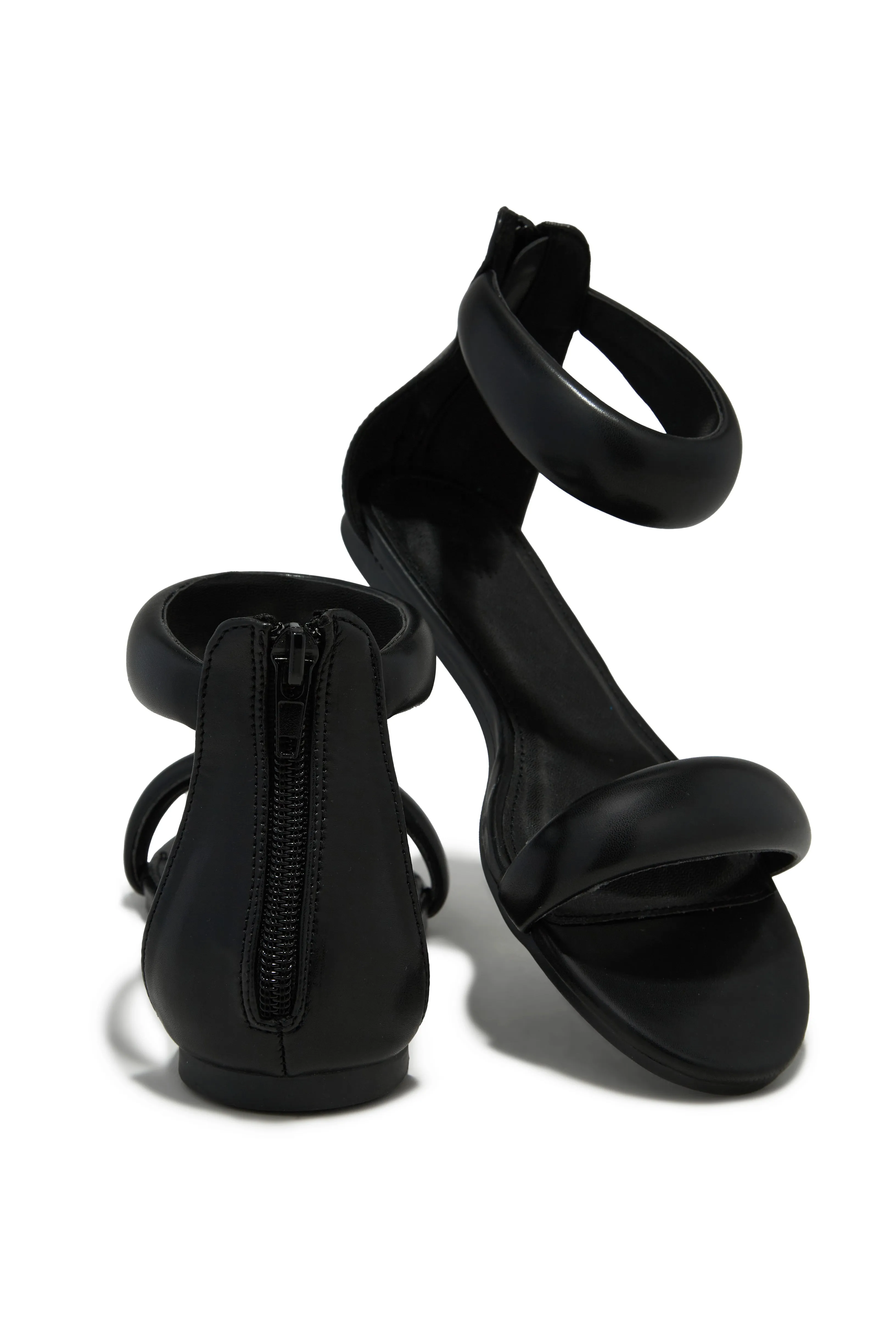 Marisa Ankle Strap Sandals - Black sold by Miss Lola product image thumbnail 2