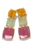 Glam Hour Statement Stone Earring - Multi sold by Miss Lola