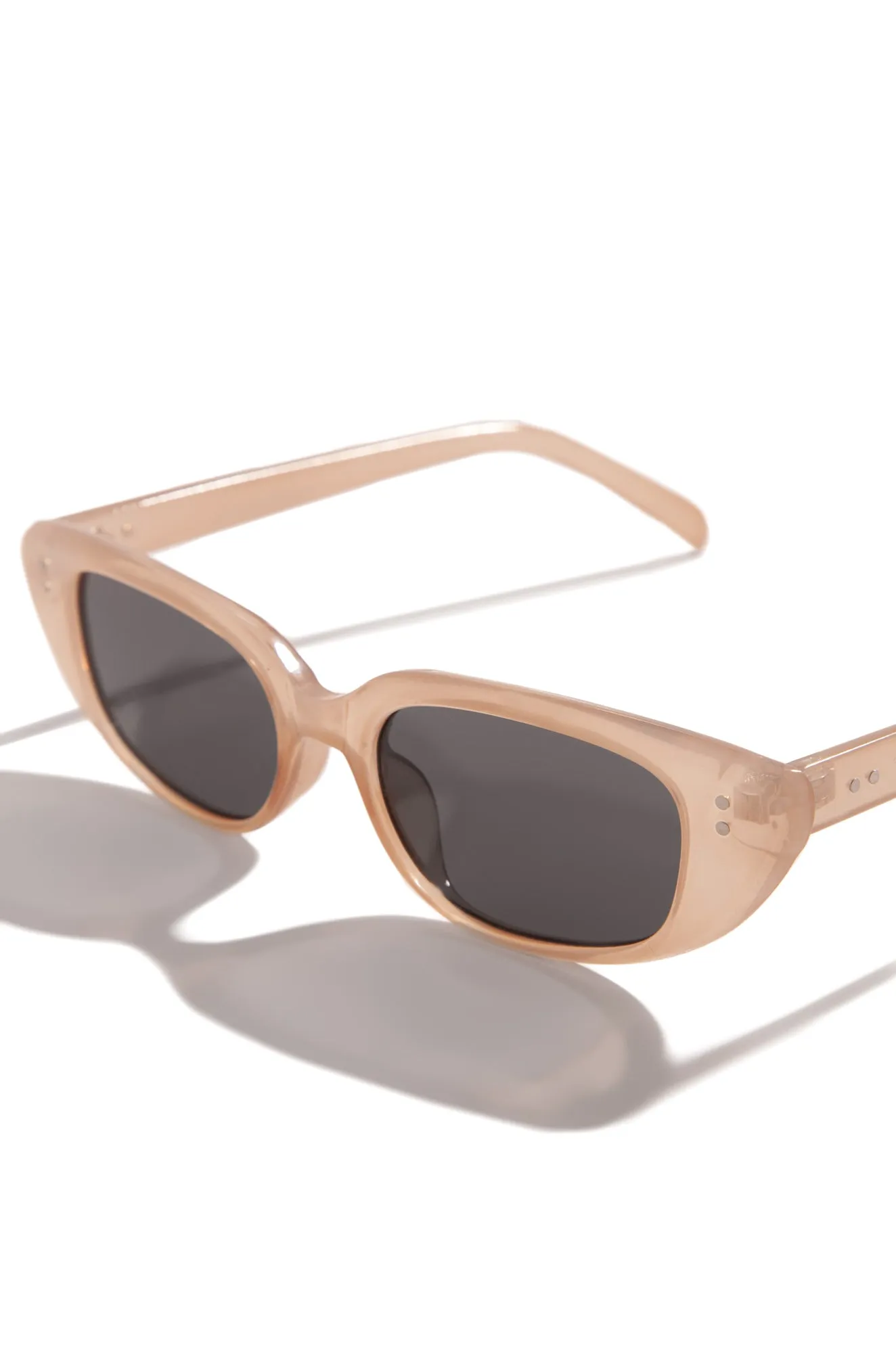 Chill Views Cat Eye Sunglasses - Nude sold by Miss Lola product image thumbnail 2