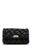 Naydine Woven Crossbody Handbag - Black sold by Miss Lola
