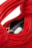 Azelie Double Knot Spaghetti Handbag - Red sold by Miss Lola