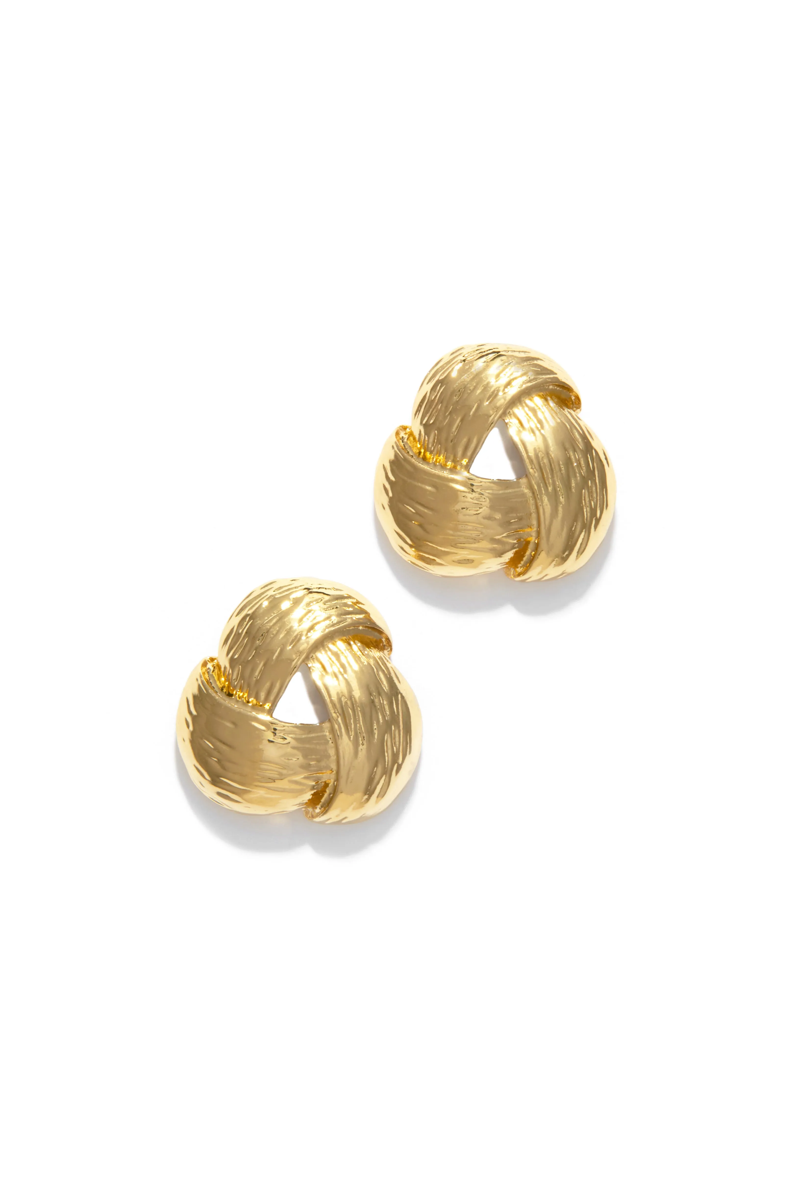 Deborah Chunky Earring - Gold sold by Miss Lola product image thumbnail 3