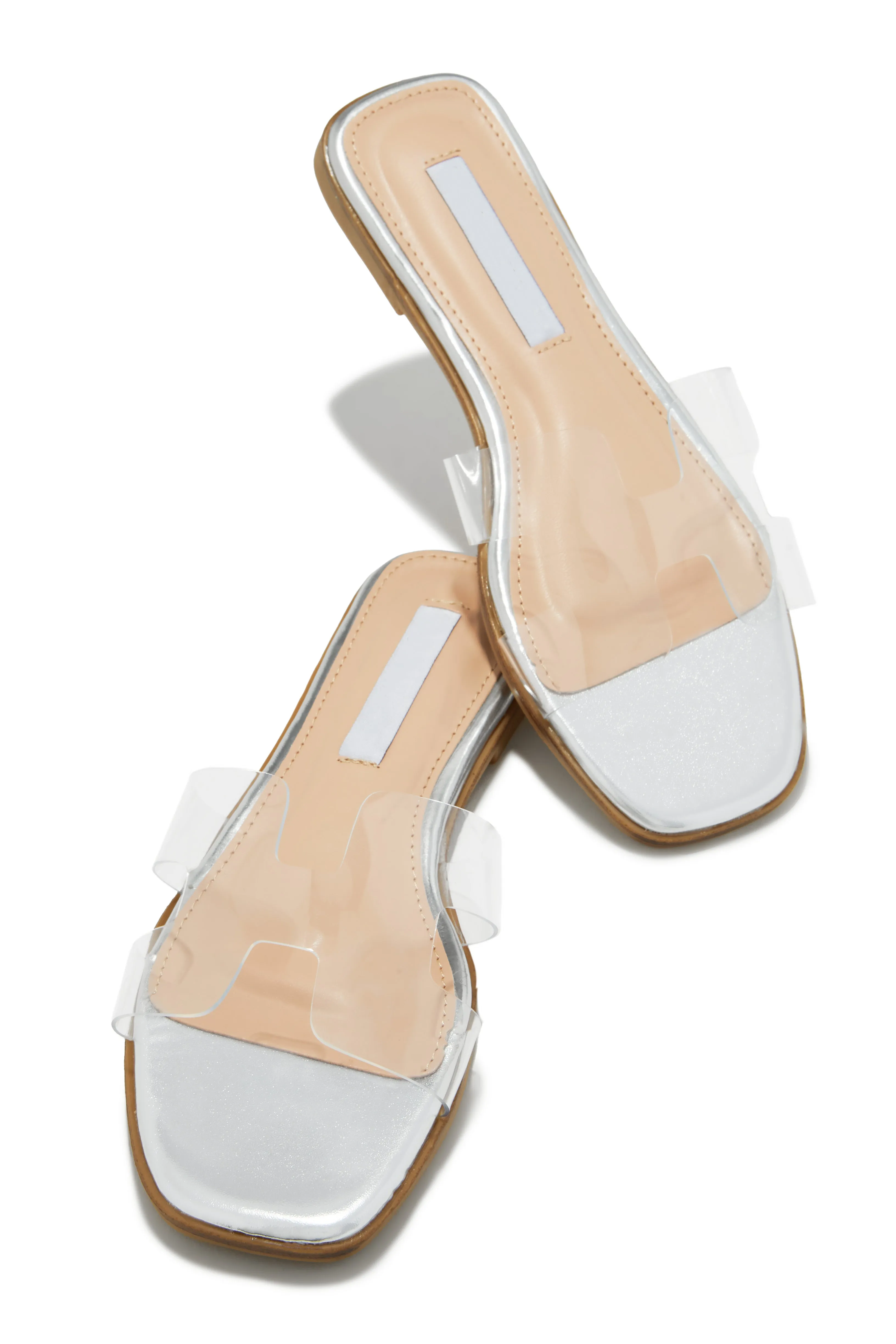 Caicos Resort Slip On Sandals - Clear sold by Miss Lola product image thumbnail 3