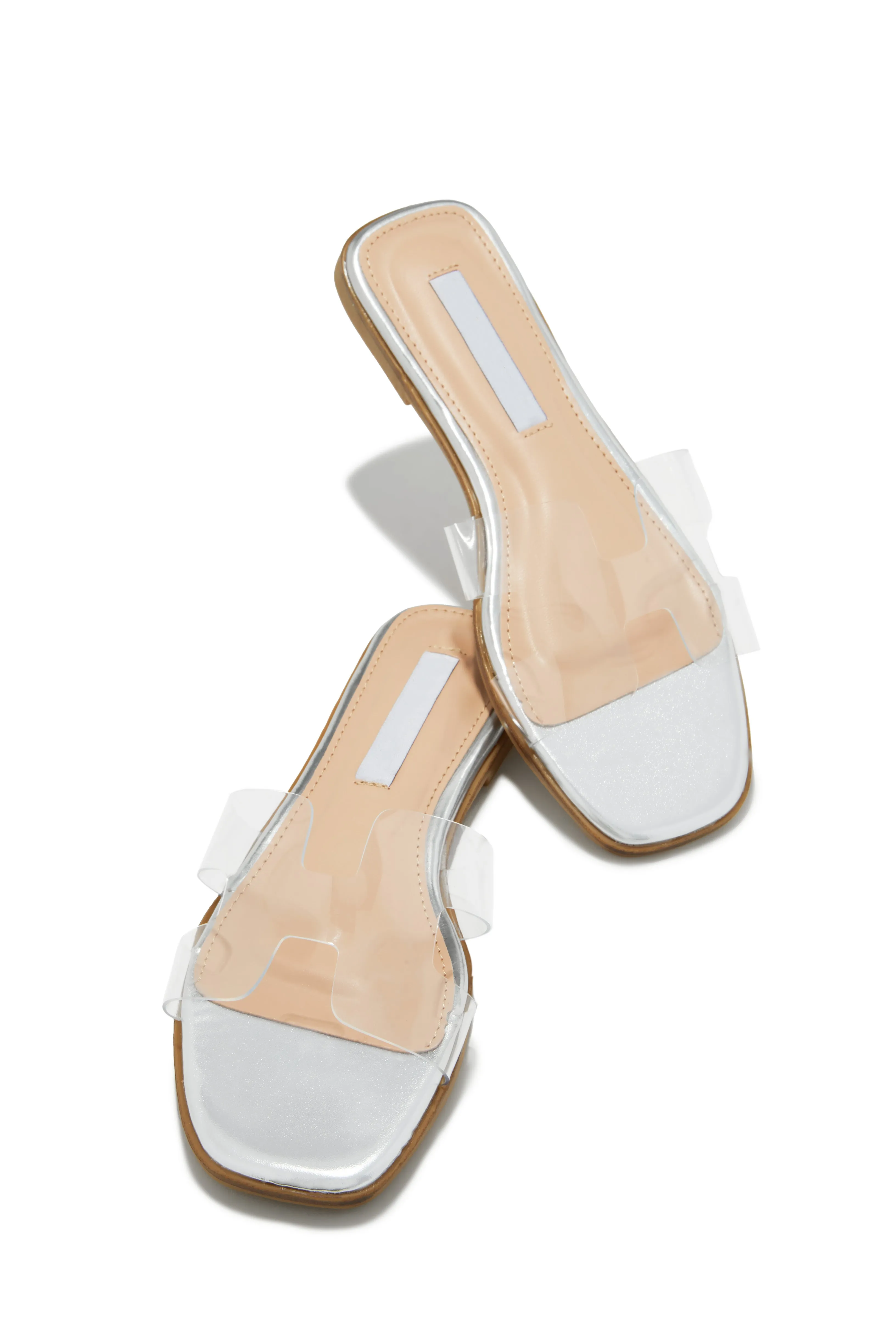 Caicos Resort Slip On Sandals - Clear sold by Miss Lola product image thumbnail 5