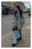 She's The Star Denim Chunky Platform Boots - Denim sold by Miss Lola