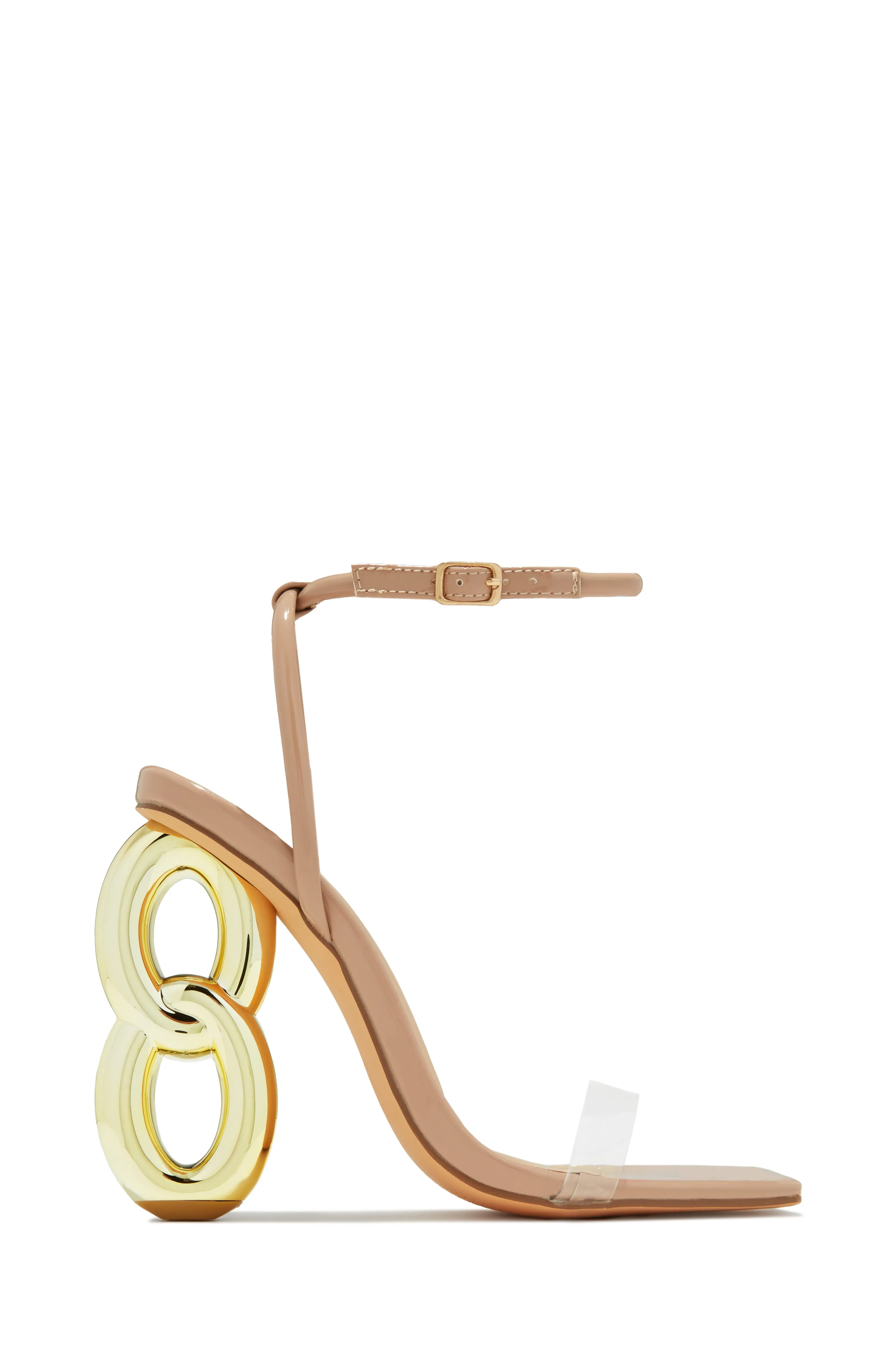 Nayela Single Sole High Heels - Nude sold by Miss Lola product image thumbnail 4