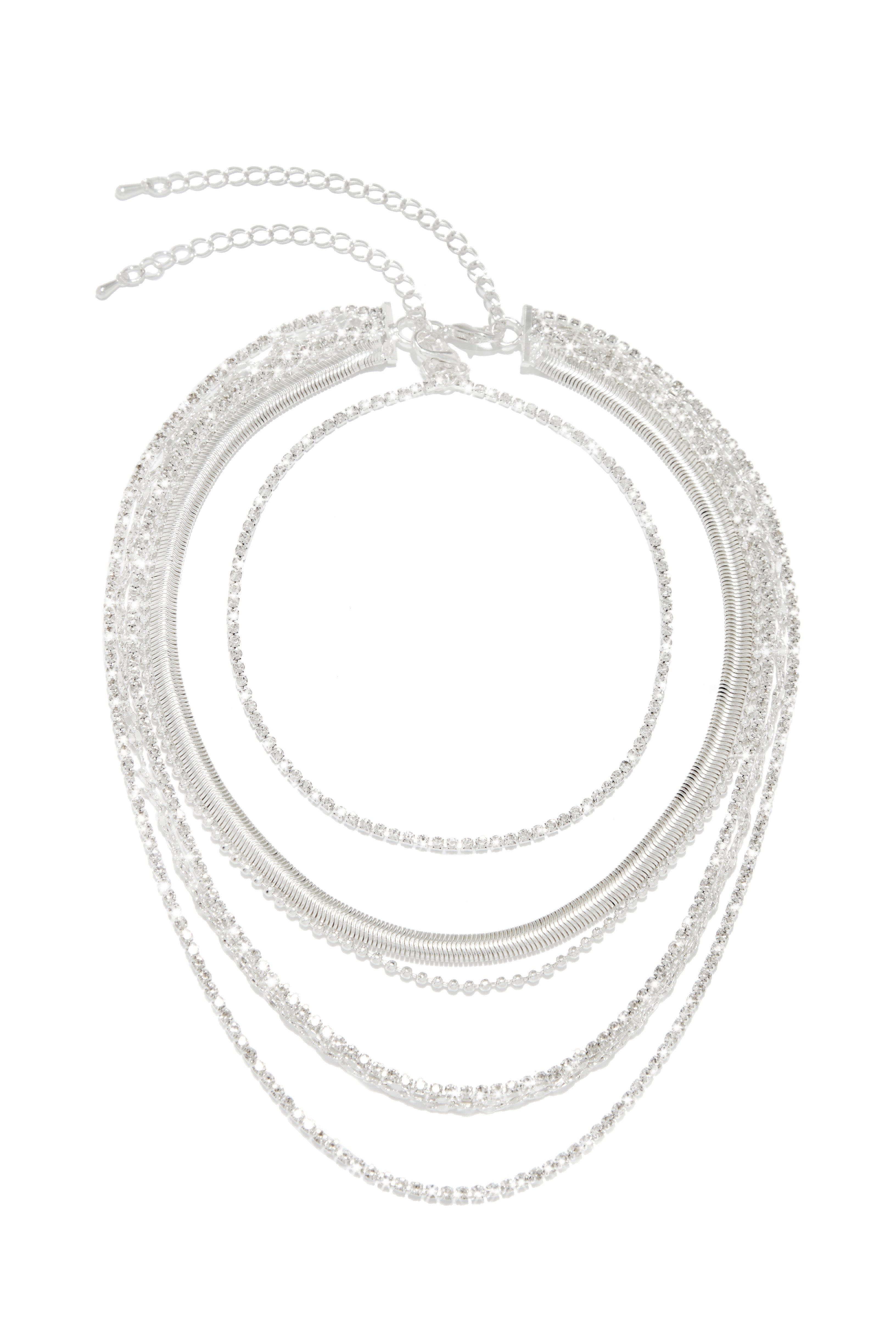 Zella Two Piece Necklace Set - Gold sold by Miss Lola product image thumbnail 3