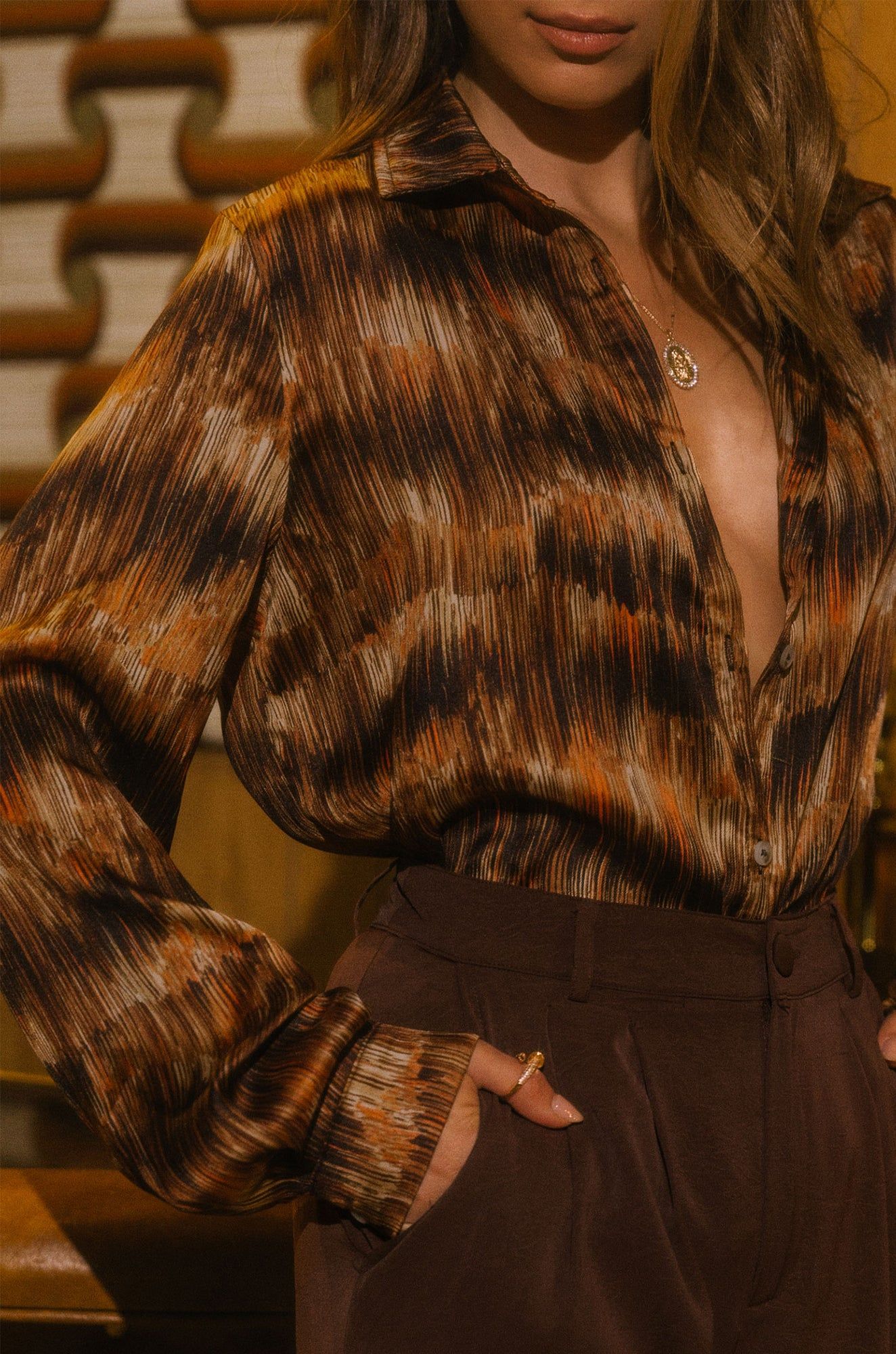 Celeste - Brown Multi sold by Miss Lola product image thumbnail 6