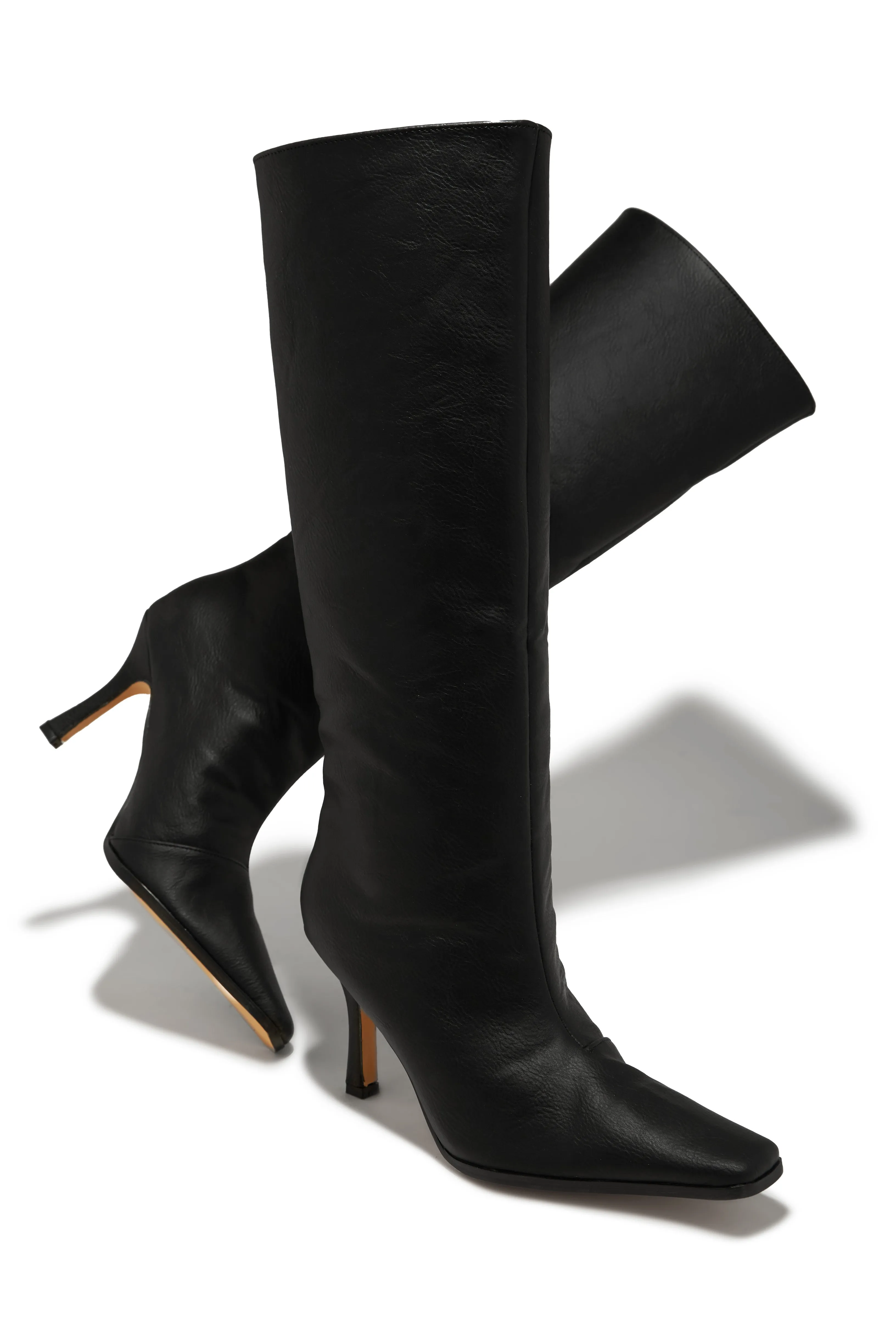 Kianza Heel Boots - Black sold by Miss Lola product image thumbnail 4