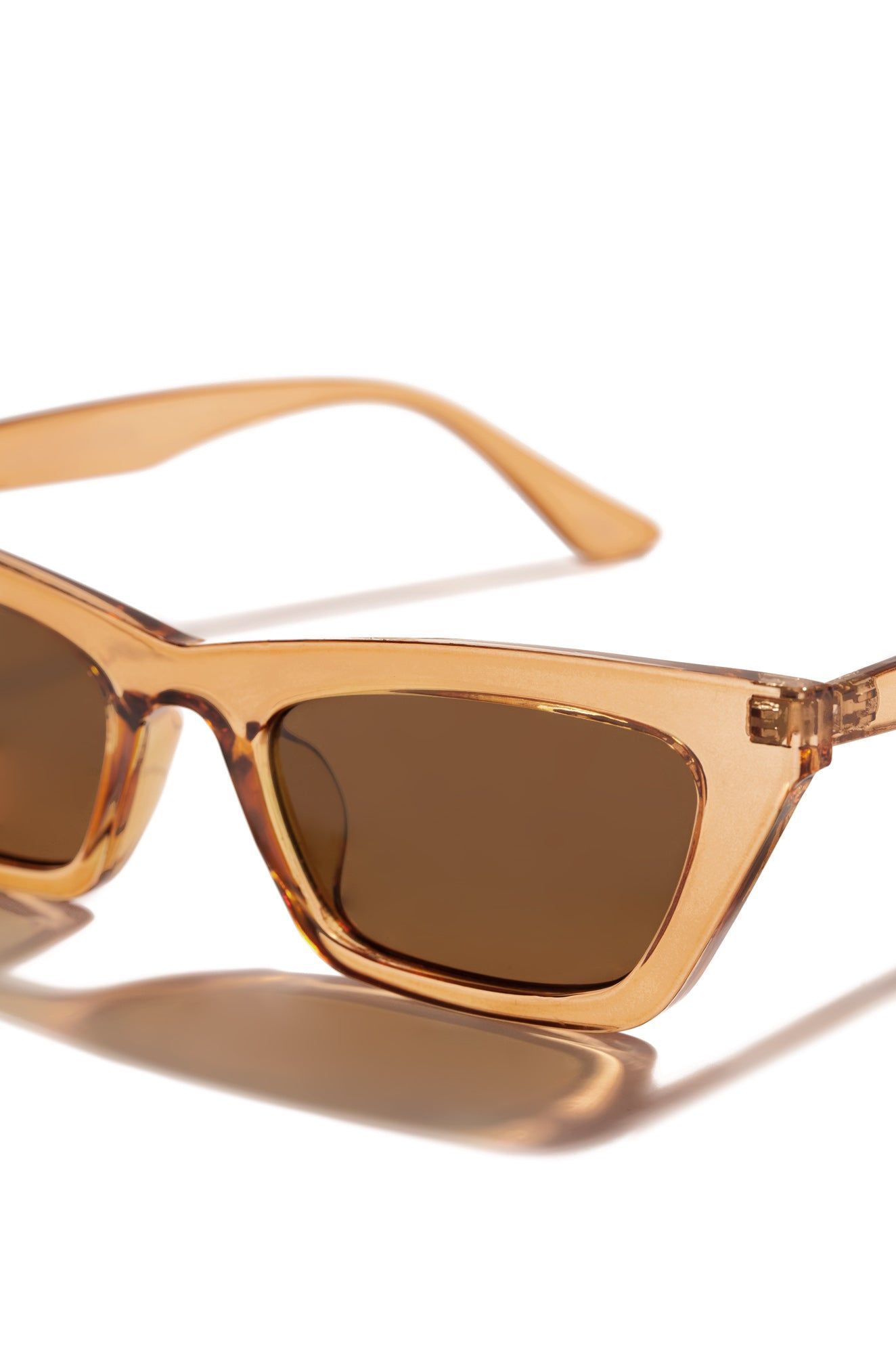Downtown Streets Sunglasses - Tan sold by Miss Lola product image thumbnail 2