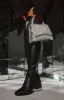 Carlene Over The Knee Boots - Black PU sold by Miss Lola