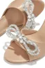 Mishelle Embellished Mule Heels - Nude sold by Miss Lola