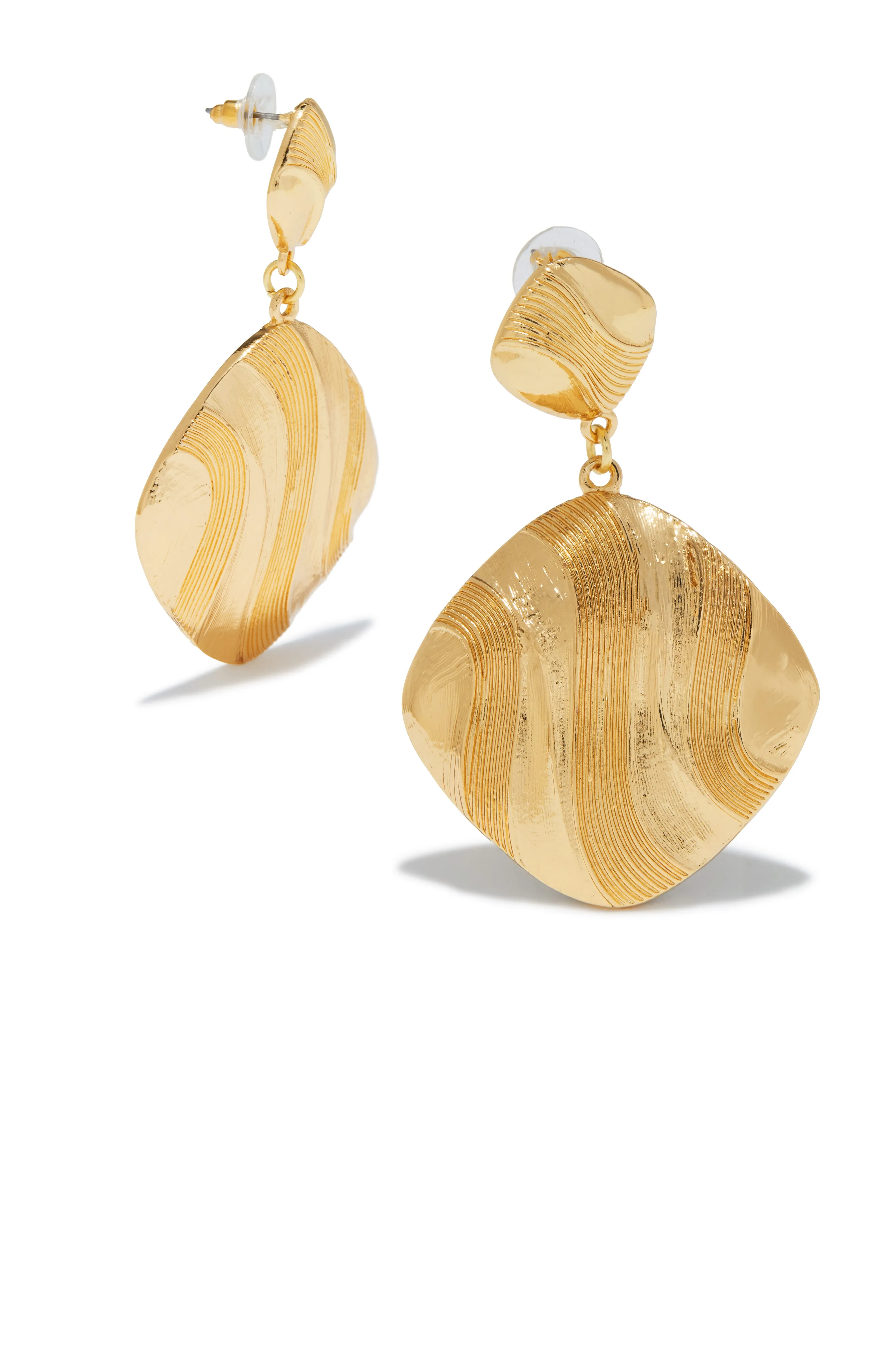 Marisela Statement Dangle Earring - Gold sold by Miss Lola product image thumbnail 4