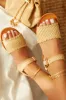 Island Sand Flat Sandals - Nude sold by Miss Lola