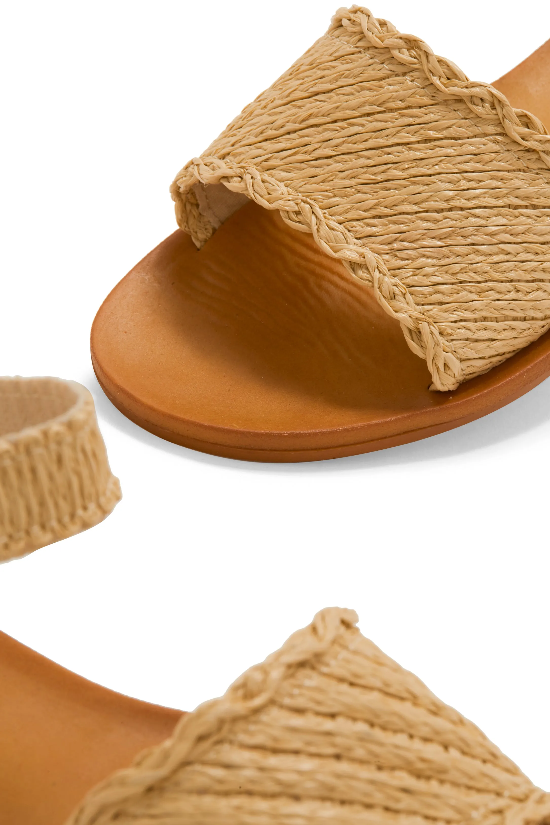 Island Sand Flat Sandals - Nude sold by Miss Lola product image thumbnail 3