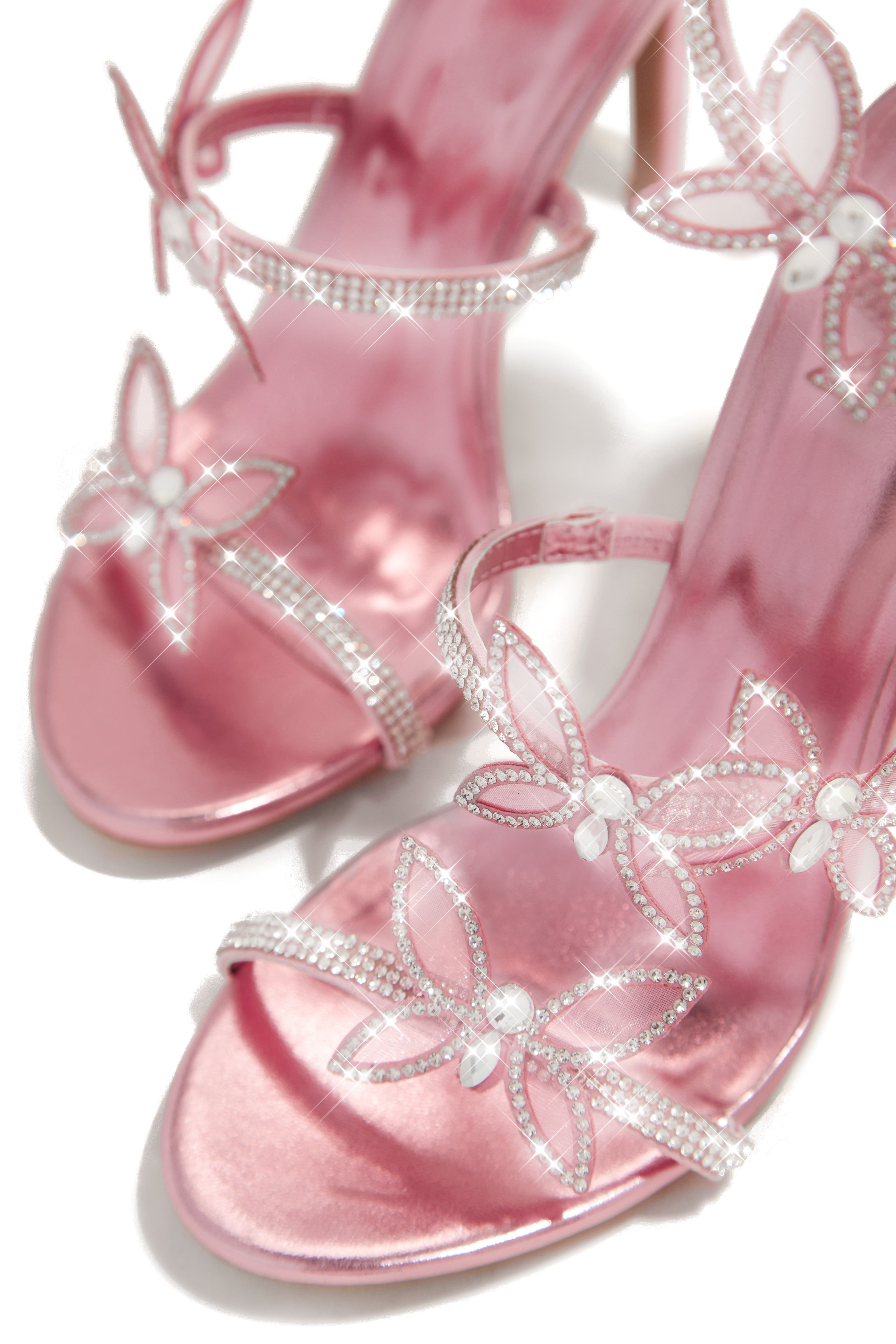 Fantasy Butterfly Heels - Pink sold by Miss Lola product image thumbnail 3