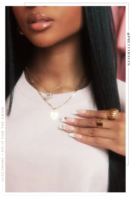 R Initial Ring - Gold sold by Miss Lola