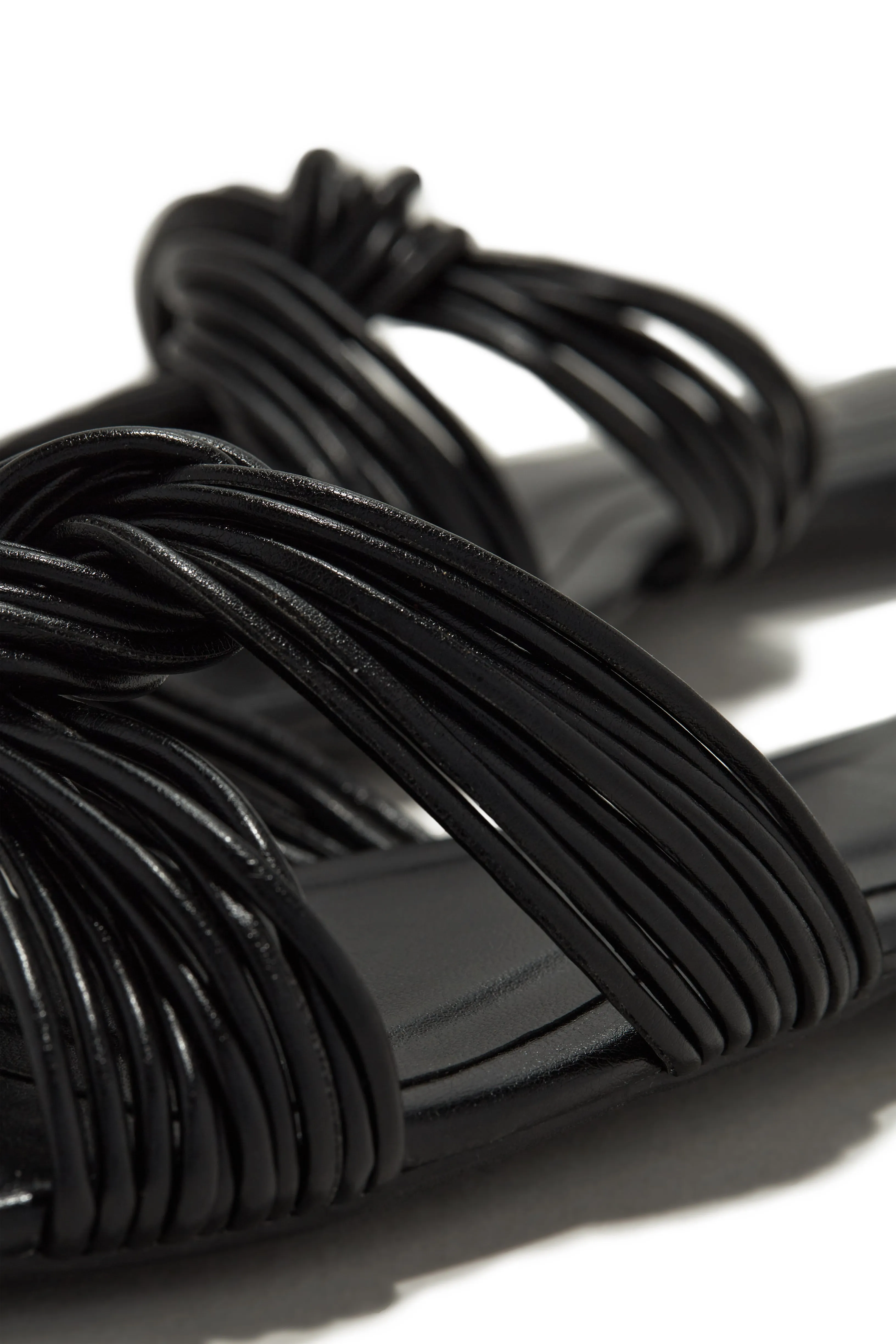 Island Lover Slip On Sandals - Black sold by Miss Lola product image thumbnail 4