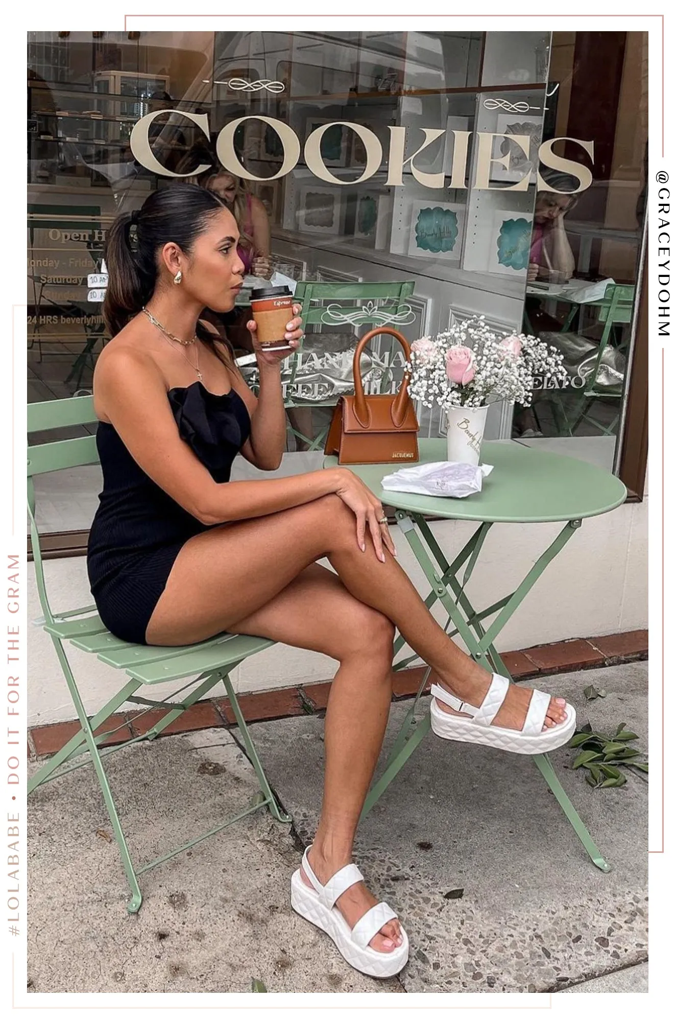 Euro Summer Quilted Platform Sandals - White sold by Miss Lola product image thumbnail 2