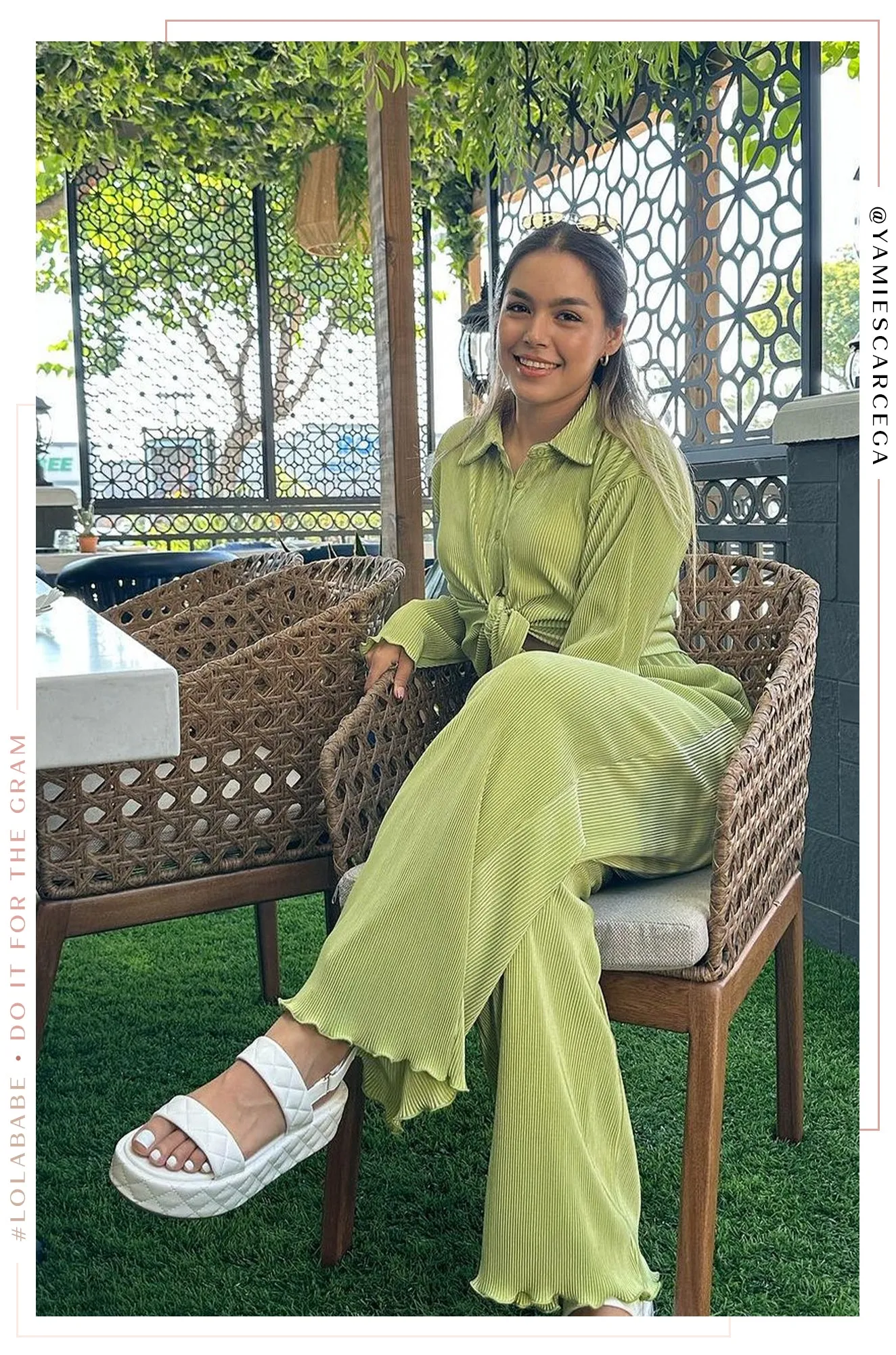 Euro Summer Quilted Platform Sandals - White sold by Miss Lola product image thumbnail 4