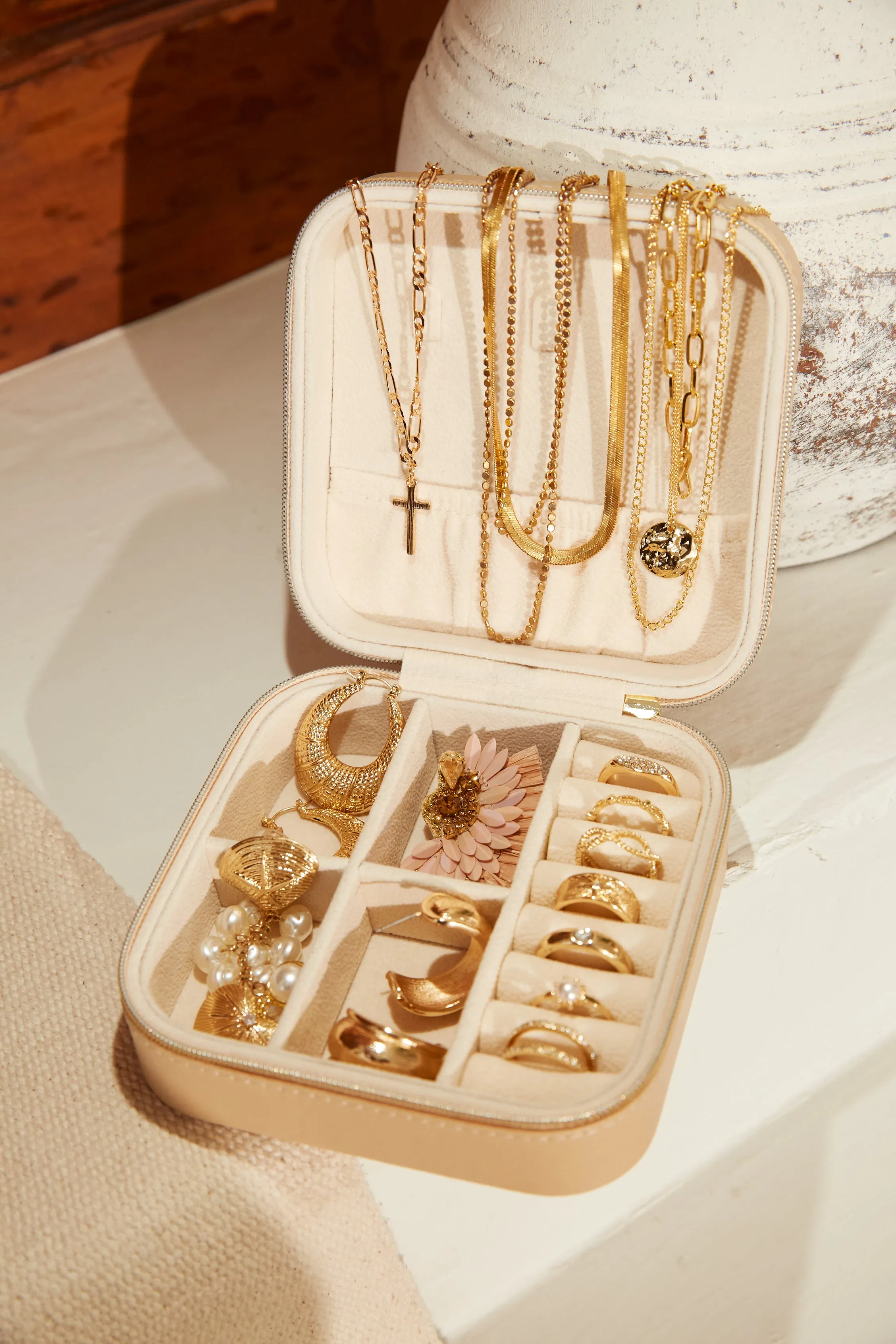 Miss Lola Exclusive Jewelry Box - Nude sold by Miss Lola product image thumbnail 2