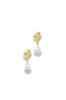 Villa Resort Faux Pearl Earring - Gold sold by Miss Lola