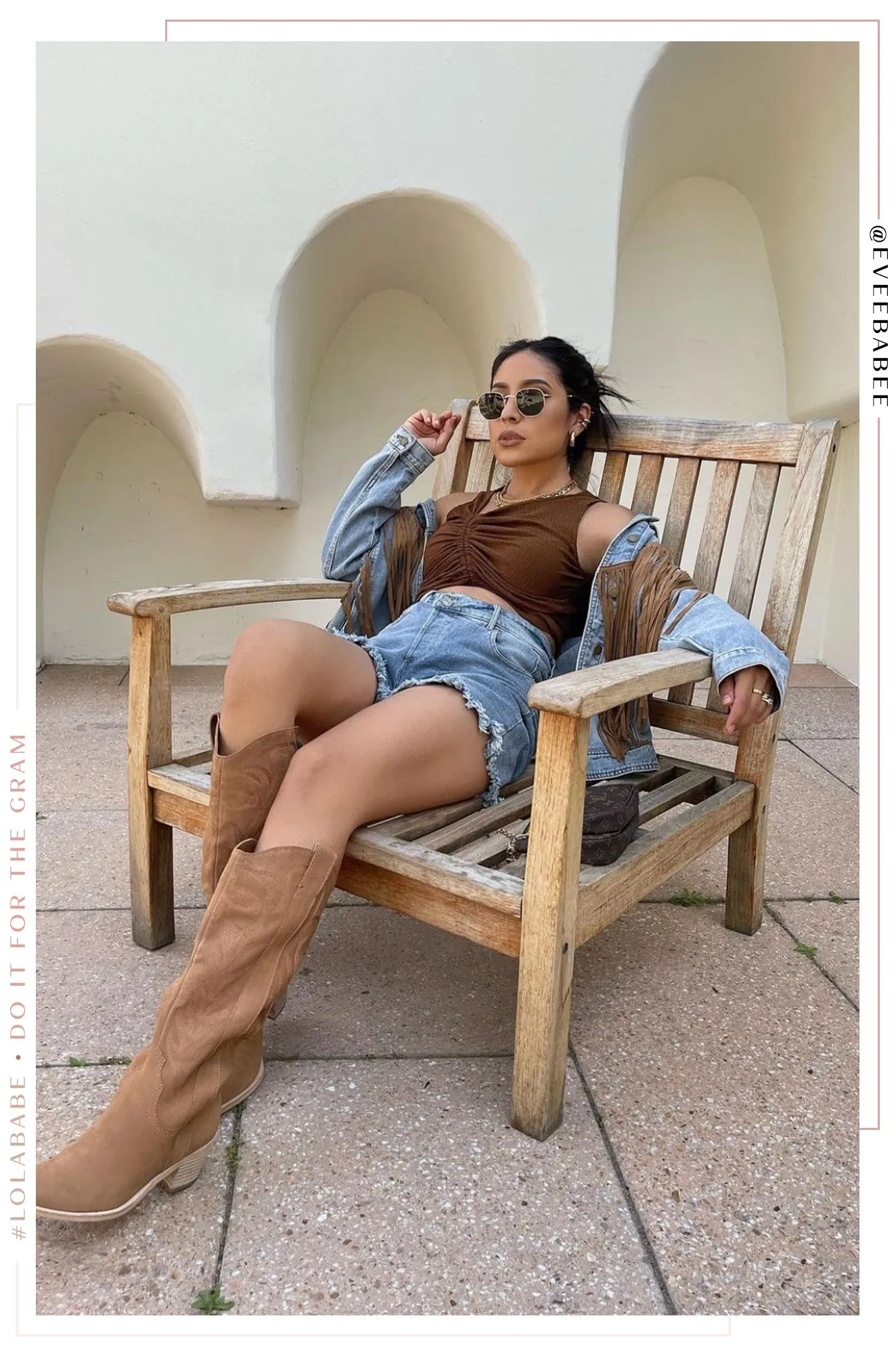 Tulum Villa Ruched Sleeveless Top - Mocha sold by Miss Lola product image thumbnail 5