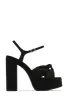 Sabrina Platform Block Heels - Black sold by Miss Lola