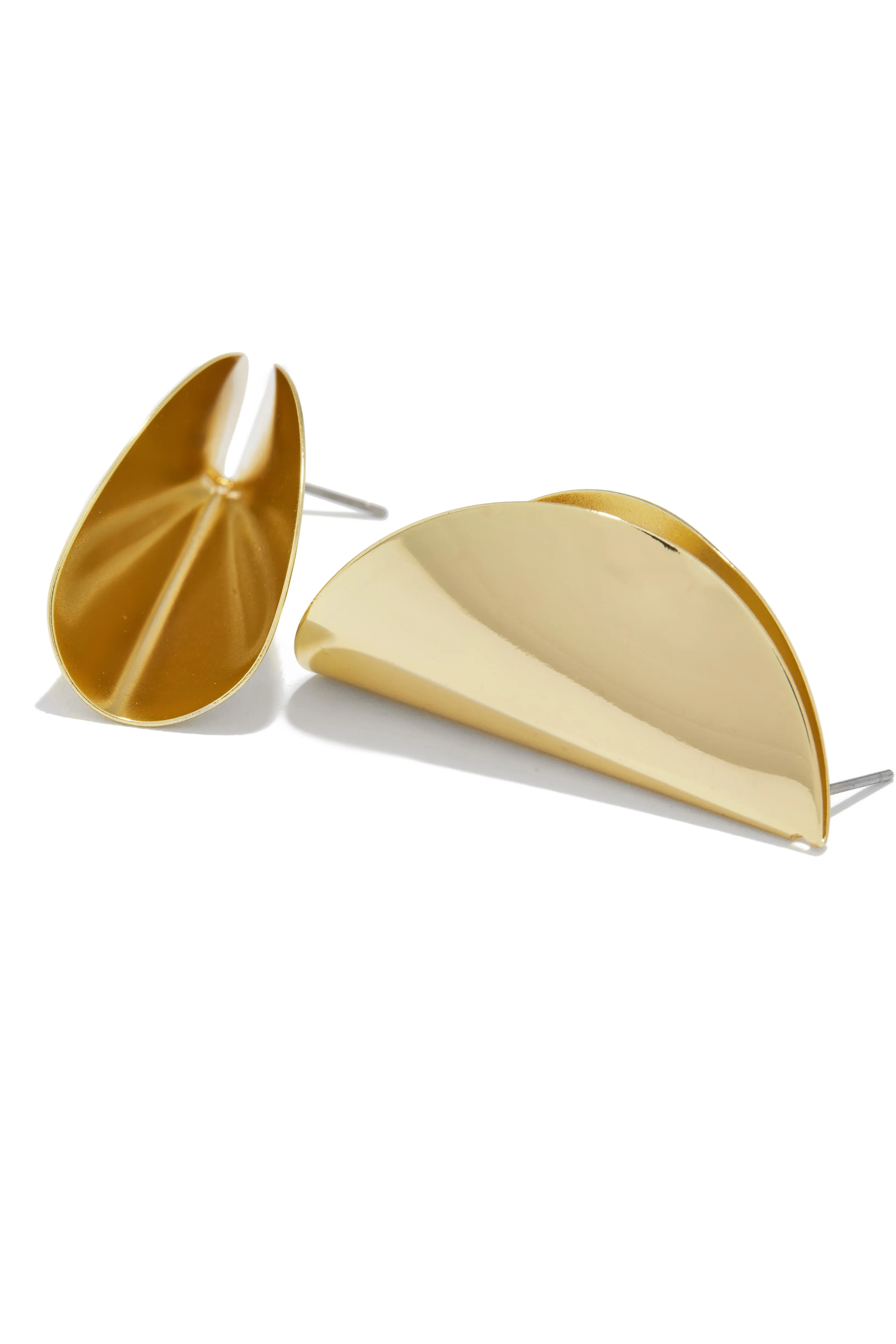 Kaya Statement Earring - Gold sold by Miss Lola product image thumbnail 2