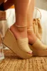 Ticket To Paradise Platform Wedge Mules - Nude sold by Miss Lola