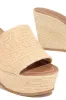 Ticket To Paradise Platform Wedge Mules - Nude sold by Miss Lola