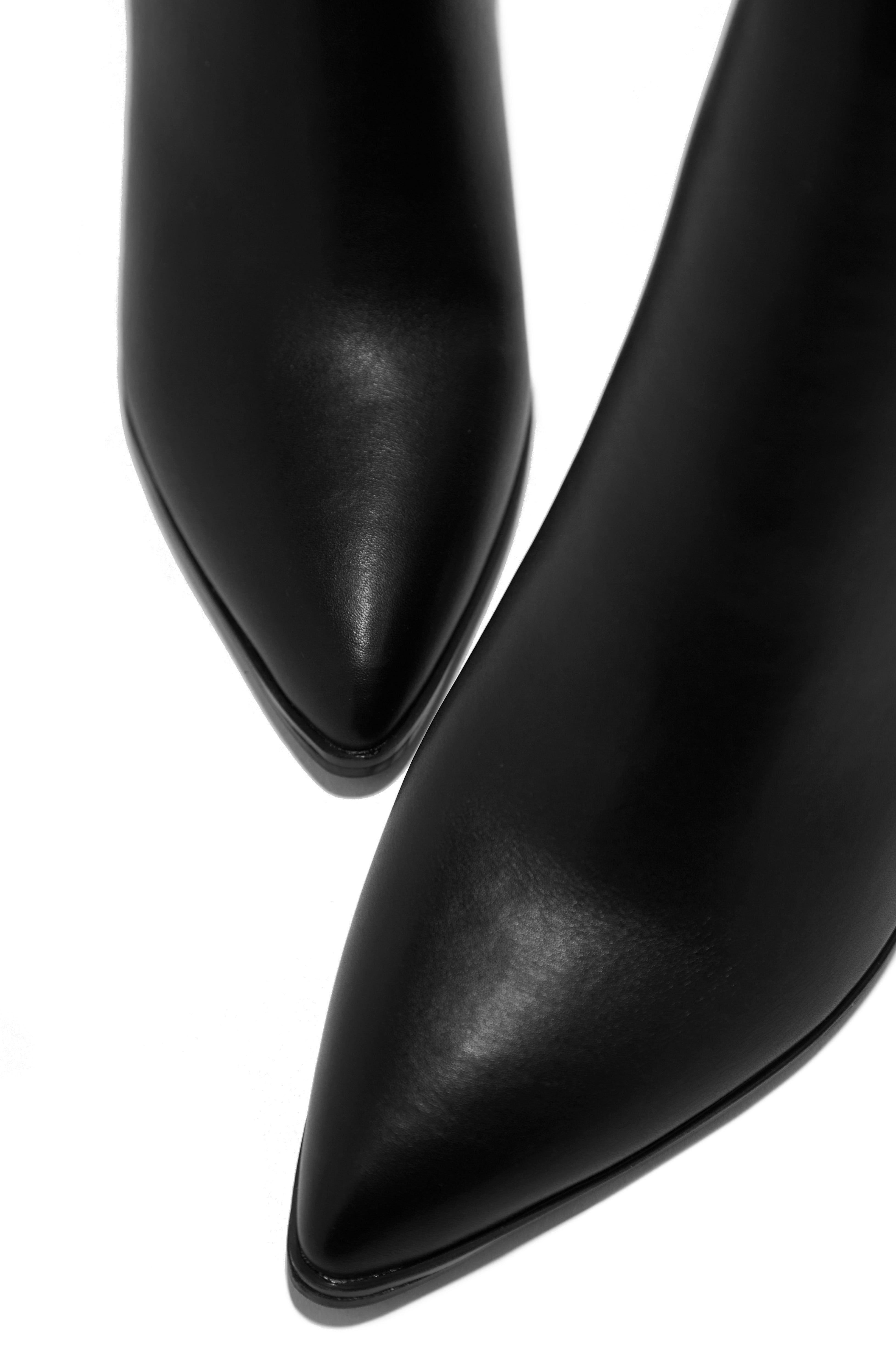 Kayleen Block Heel Ankle Boots - Black sold by Miss Lola product image thumbnail 3