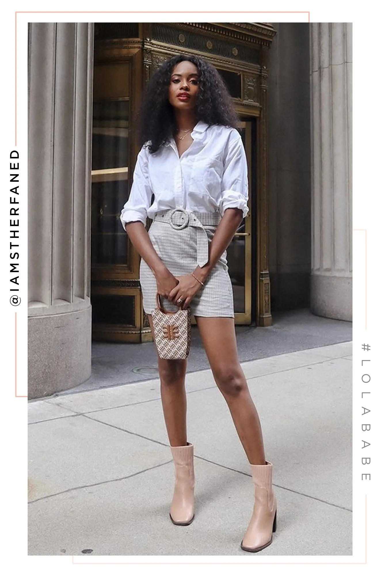 Chic Weekend Long Sleeve Button Top - White sold by Miss Lola product image thumbnail 5