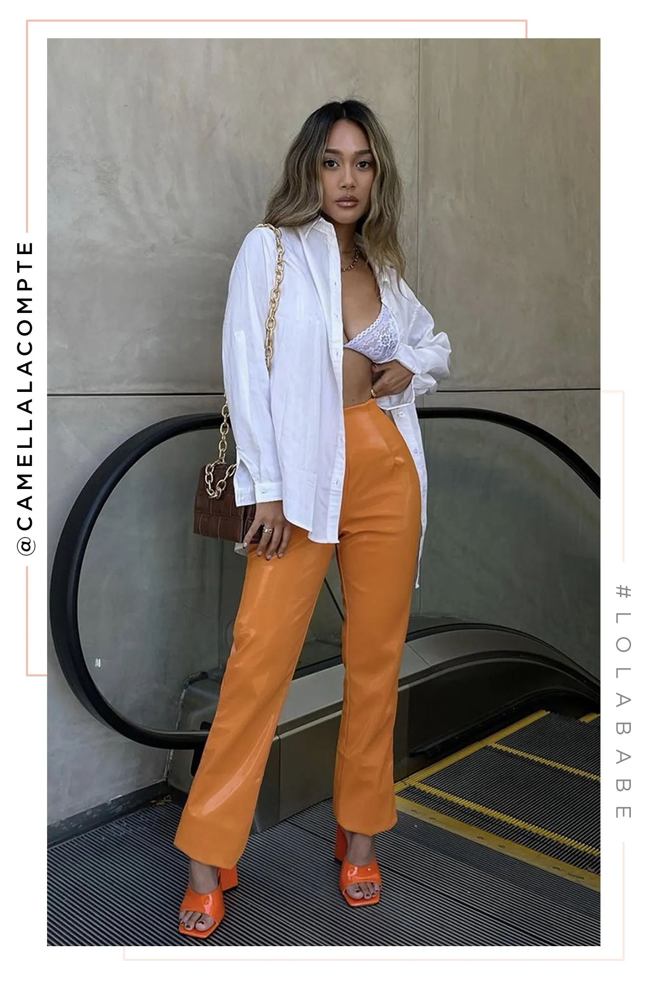 Chic Weekend Long Sleeve Button Top - White sold by Miss Lola product image thumbnail 4